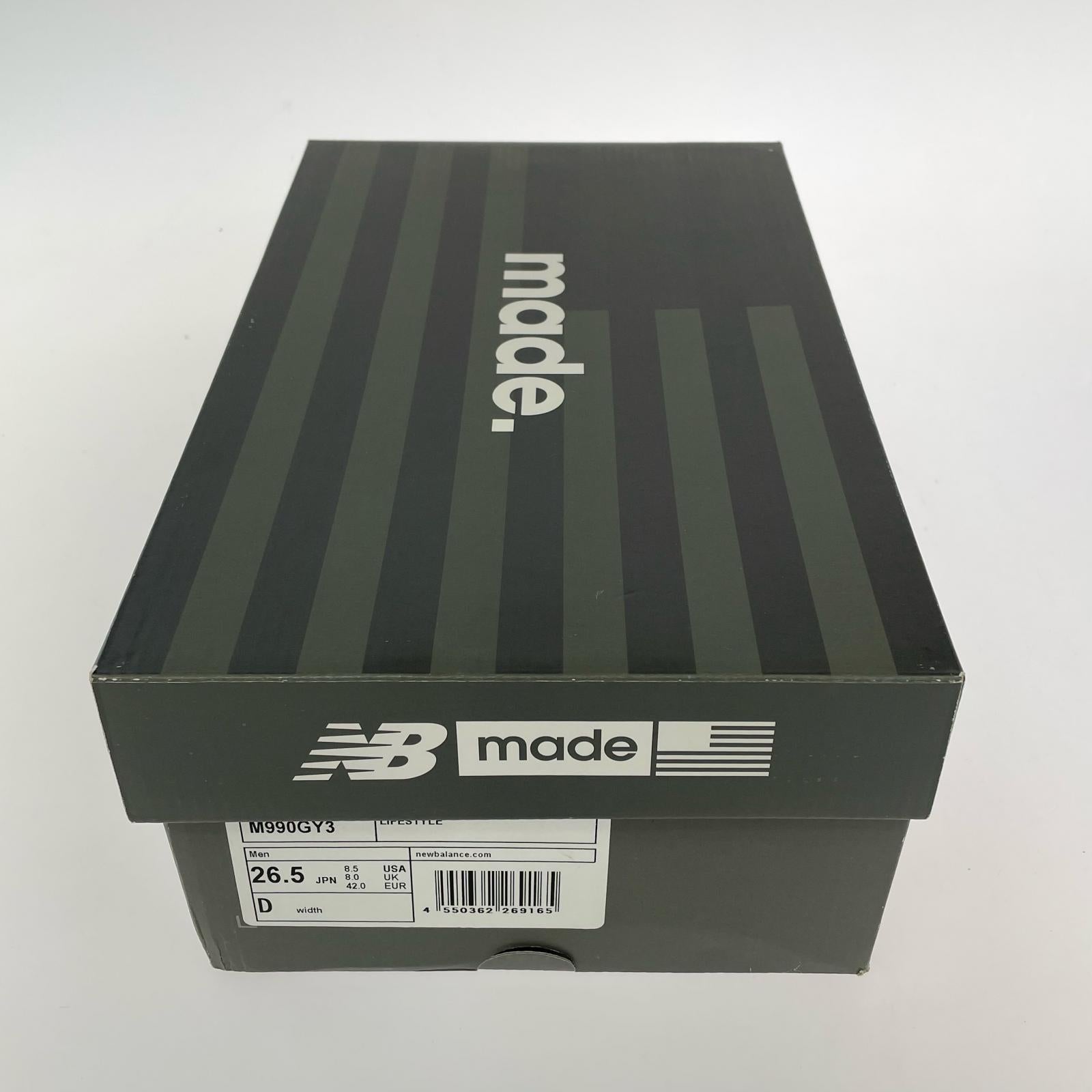 スニーカー M1300AO NVY USA製 27.0cm 27cm (US9 UK8 1/2 EU44) ネイビー