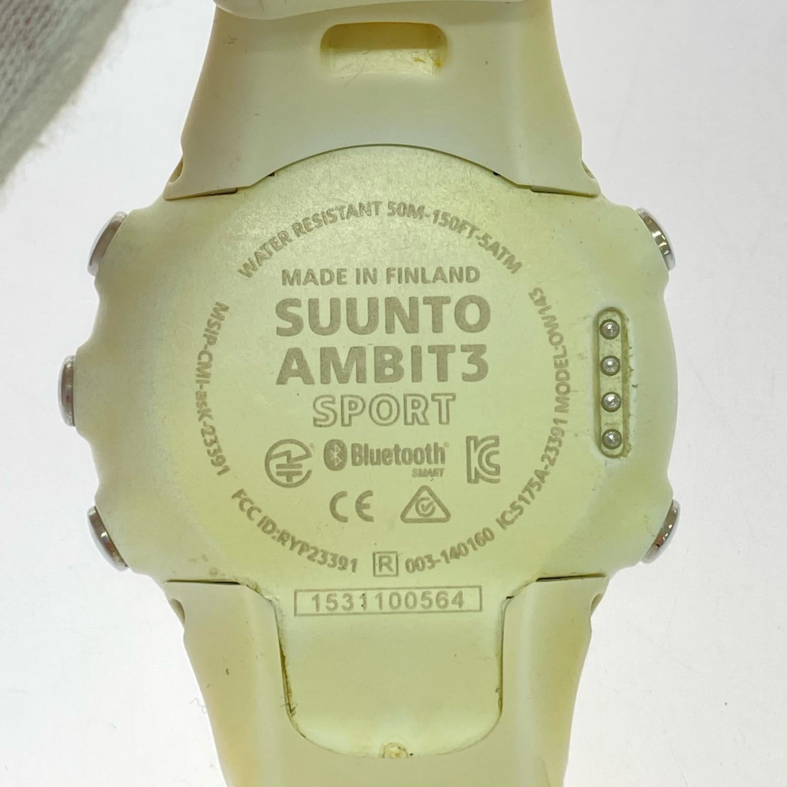 腕時計 OW143 AMBIT3 スポーツウォッチ ホワイト