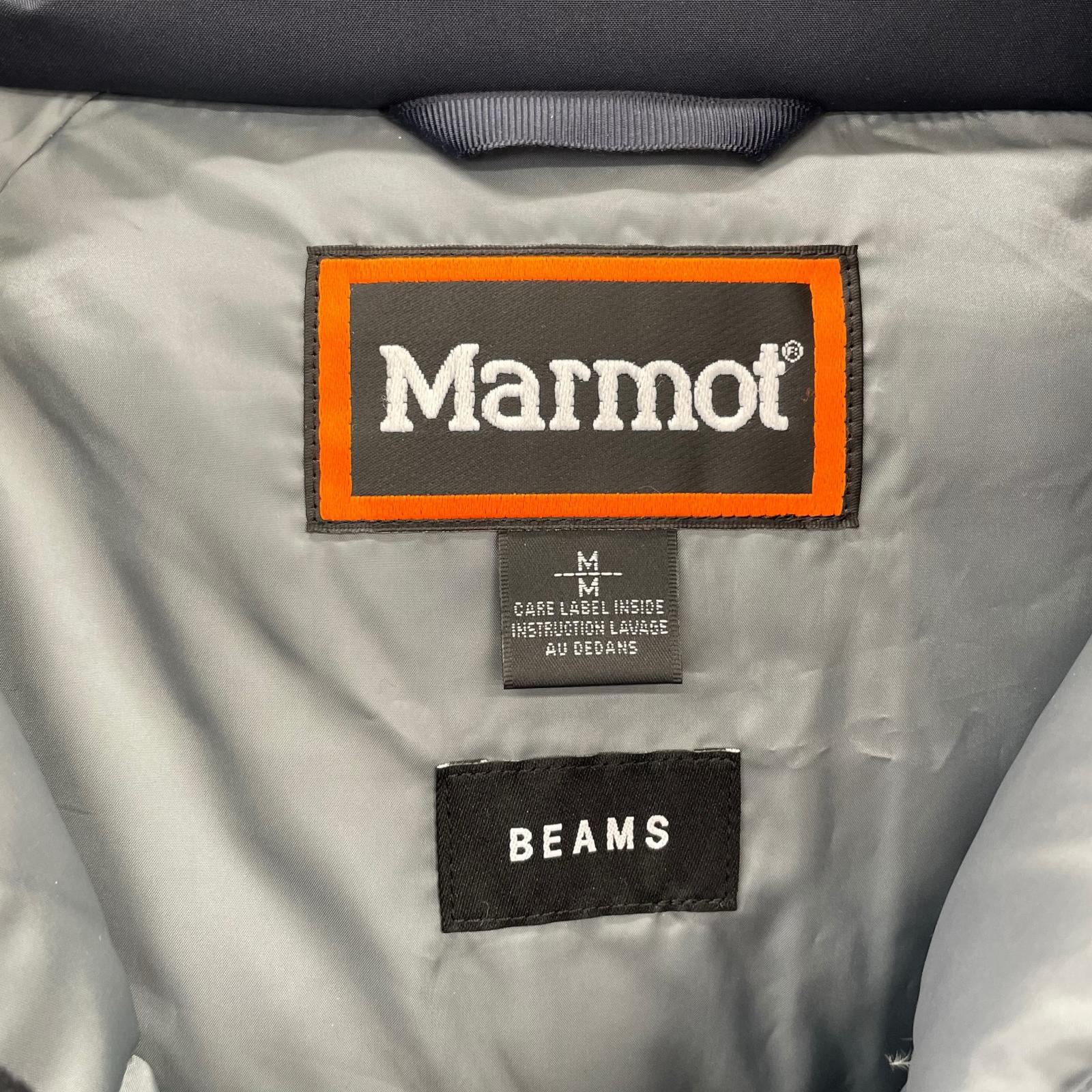 ダウンジャケット × BEAMS別注 GORE-TEX DOWN JACKET(M) M ネイビー