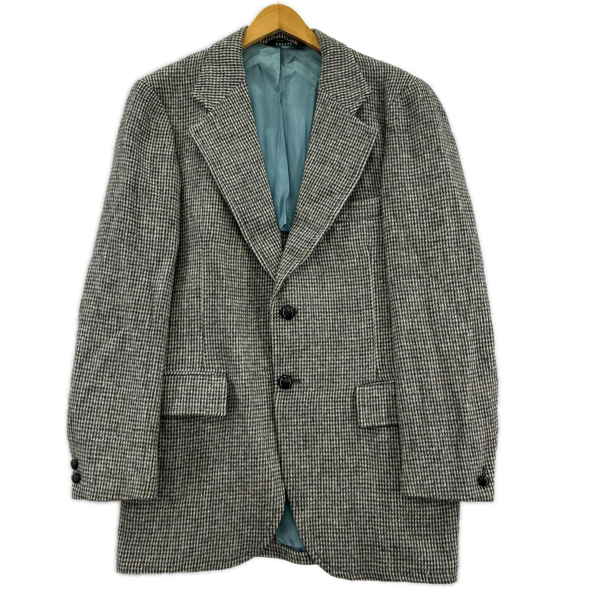 テーラードジャケット Harrrs Tweed グレー マルチカラー