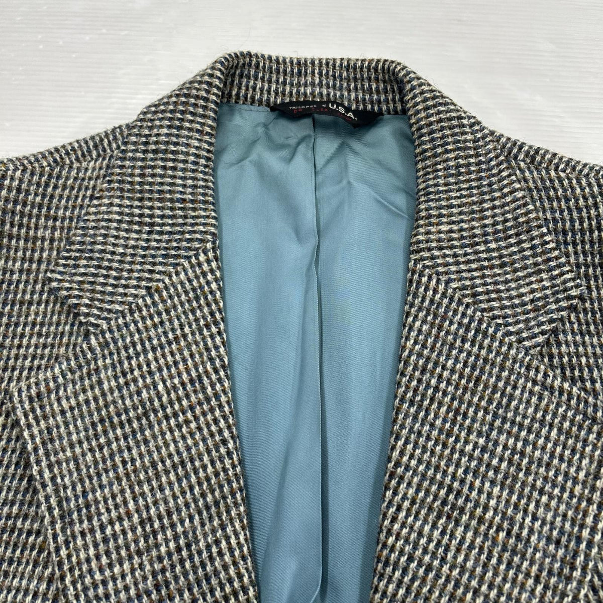 テーラードジャケット Harrrs Tweed グレー マルチカラー