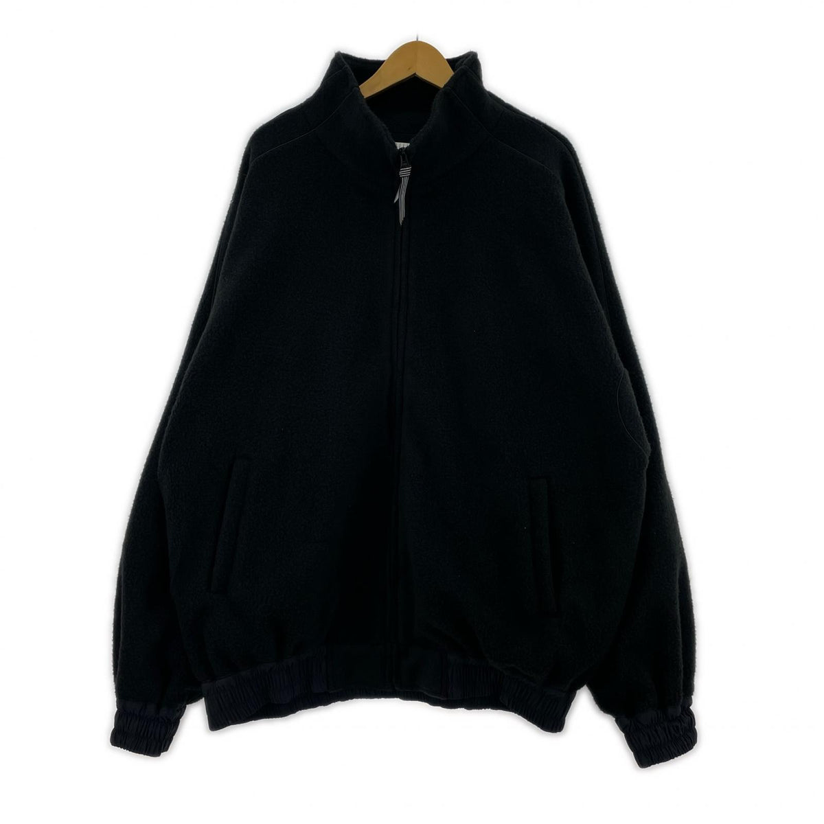 ジャケット S.F.C FLEECE SPORTY JACKET BLK XL ブラック