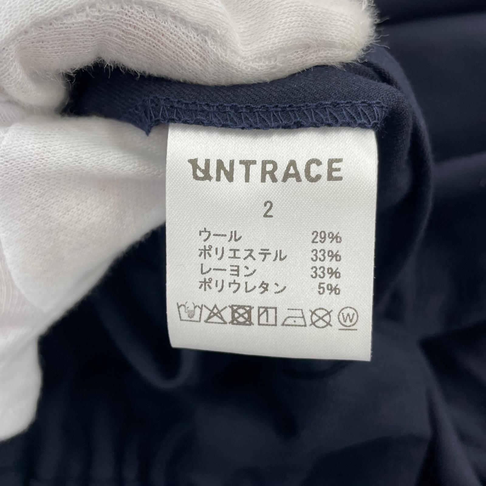 パンツ UNTRACE 25SS TPOテーパードパンツ NVY 2 2 ネイビー