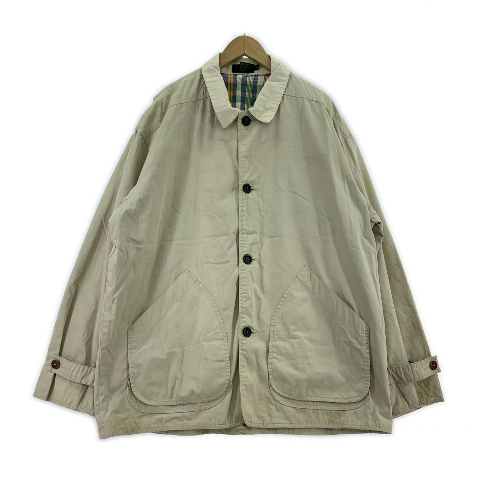 ジャケット 90s ハンティングジャケット 白 (XL) ホワイト