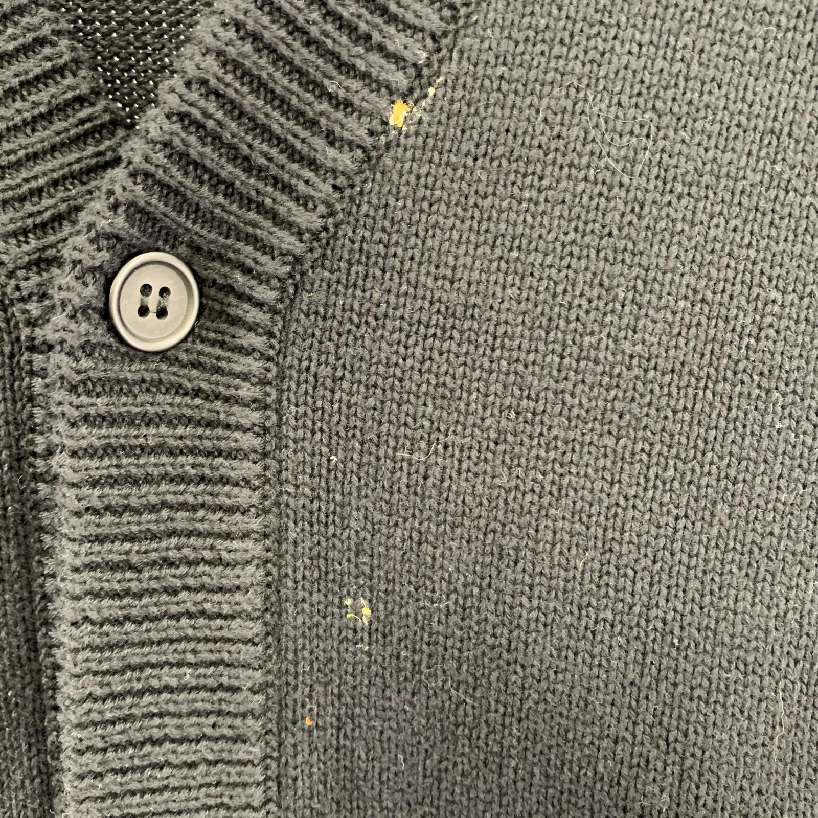 カーディガン CHAH CHAH 22SS 刺繍カーディガン ブラック