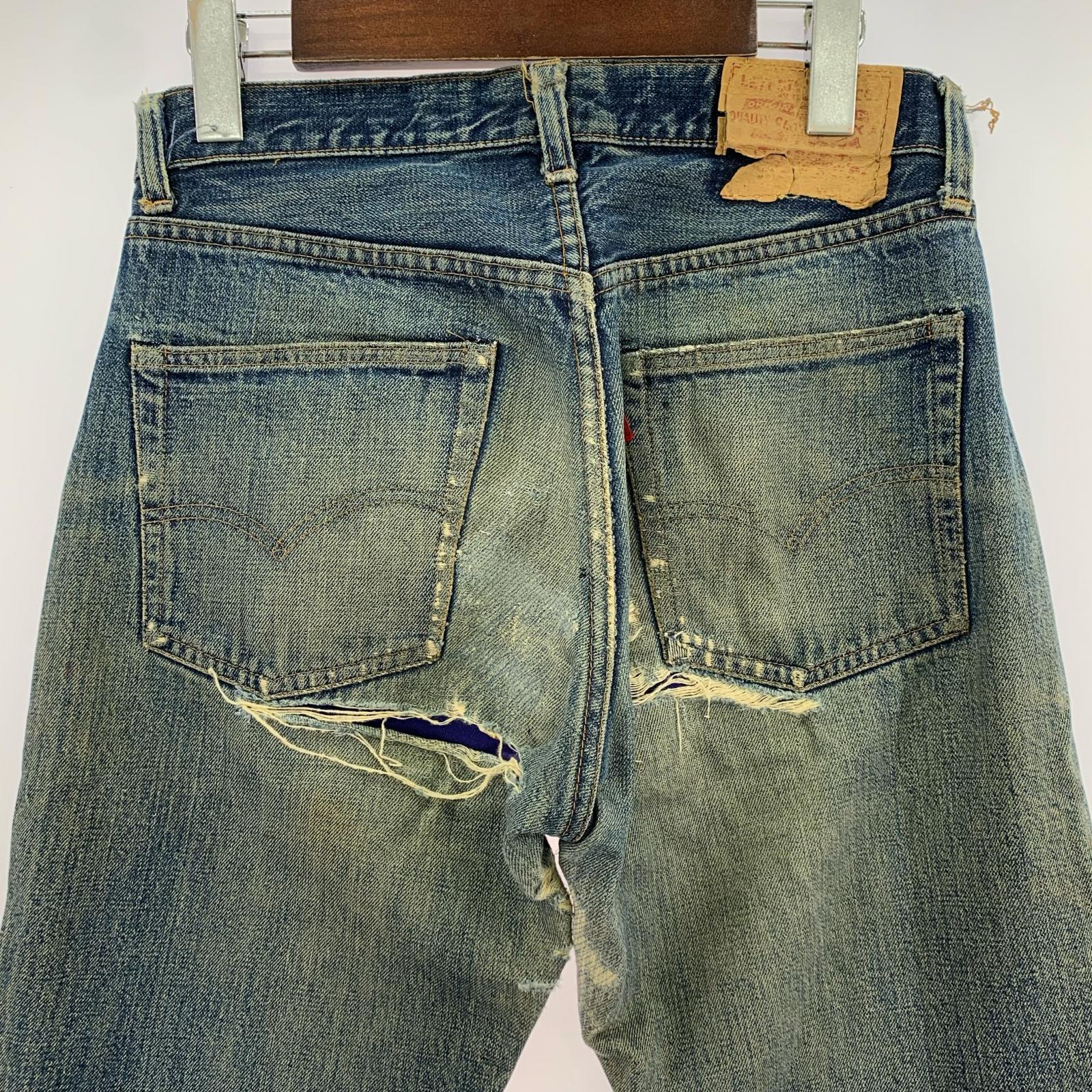 デニムパンツ Levi's 60s BIGE ブルー