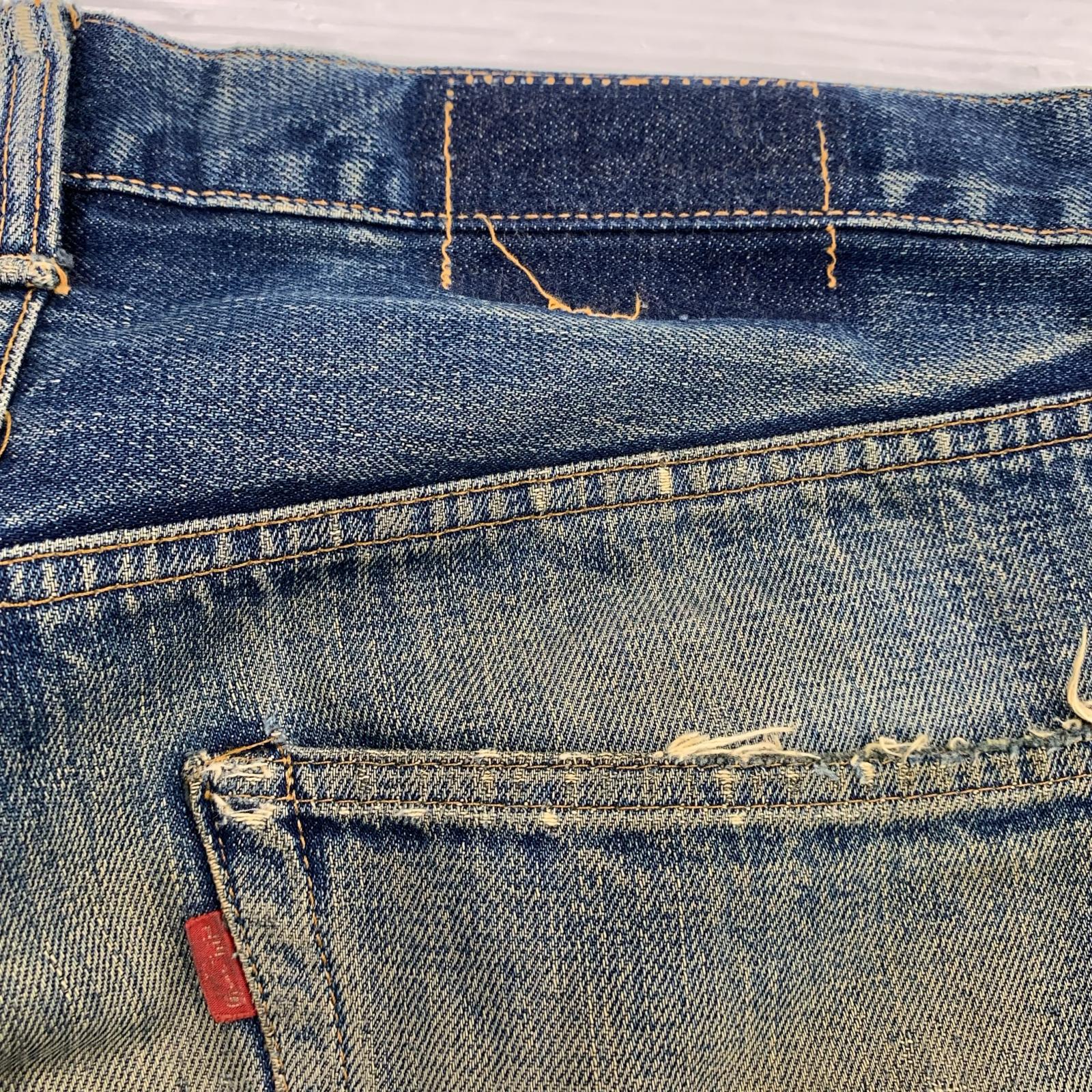 デニムパンツ LevI's 60s 501 BIGE ブルー