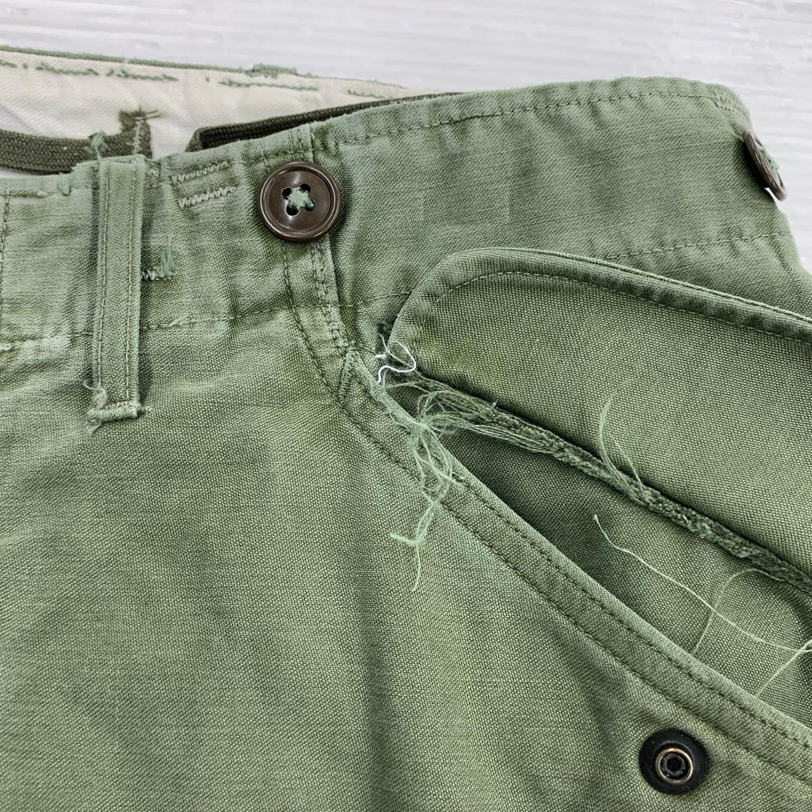 パンツ U.S.ARMY M-51 PRENTICE ZIP グリーン