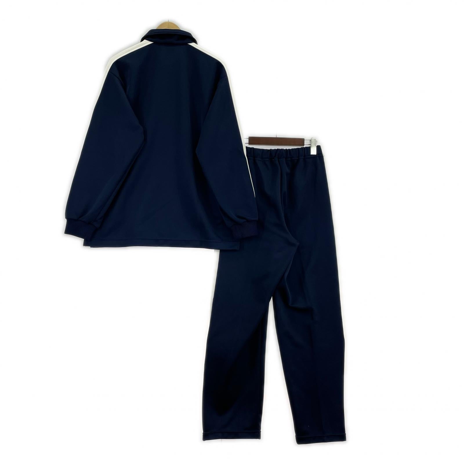 セットアップ スナップボタン トラックジャケット ネイビー(M) M ネイビー