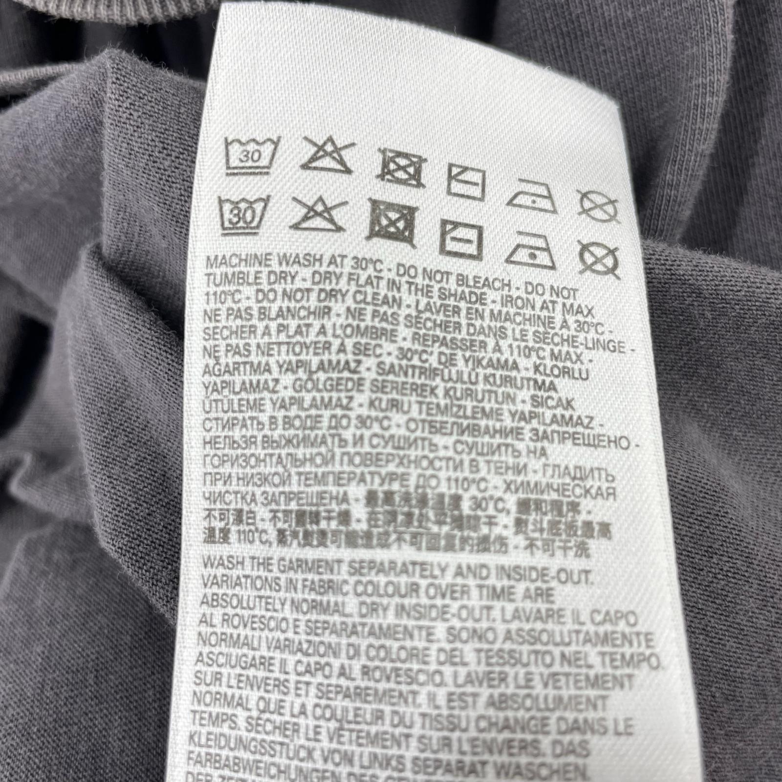 長袖Tシャツ T-JUST-LS-E10 グレー (M) M グレー