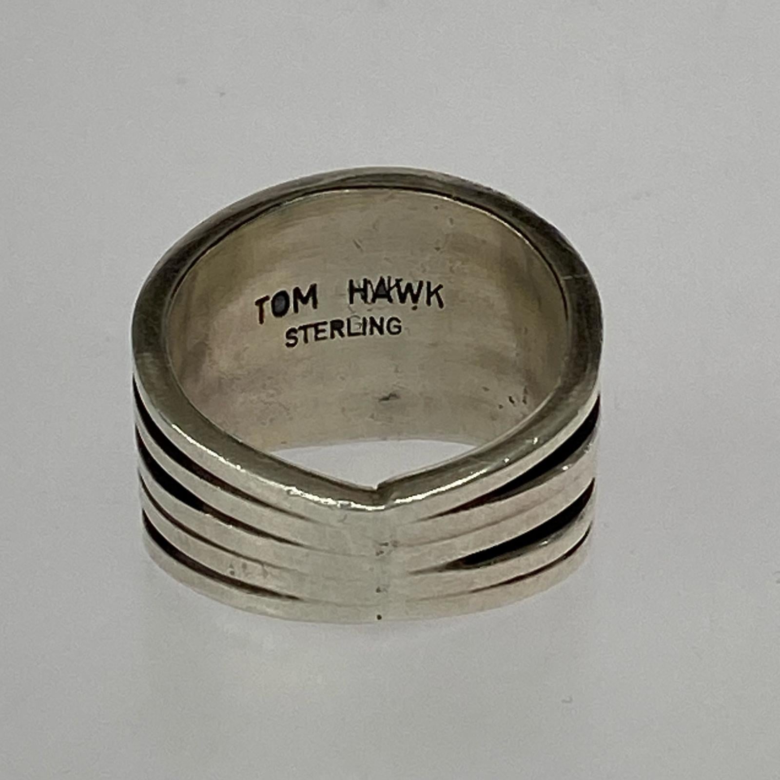 リング・指輪 TOM HAWK STERLING SILVER シルバー