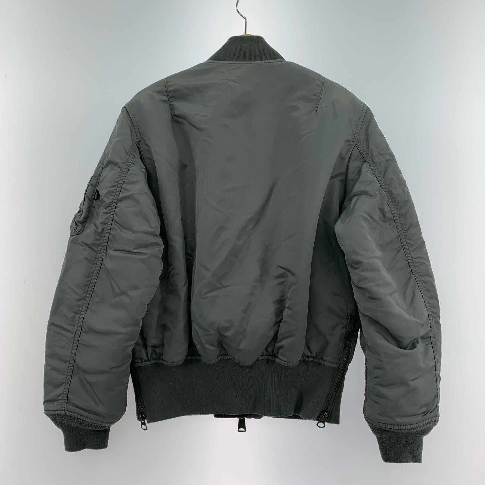 ジャケット Monkey Time別注 サイドジップ MA-1 グレー M グレー