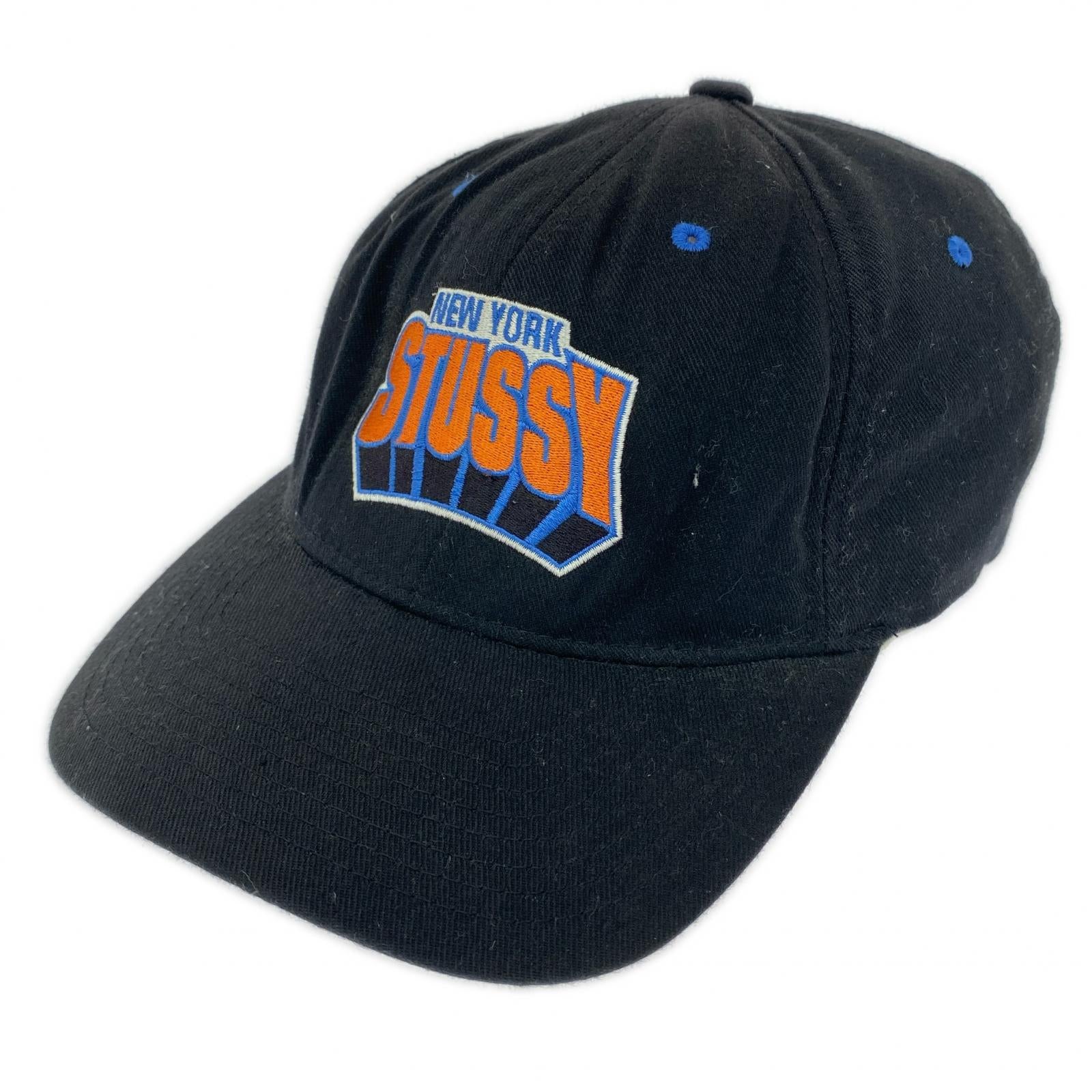 キャップ 90s NEW YORK キャップ ネイビー ブラック