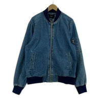 その他トップス FOREVER 21 ジップアップブルゾン M ブルー
