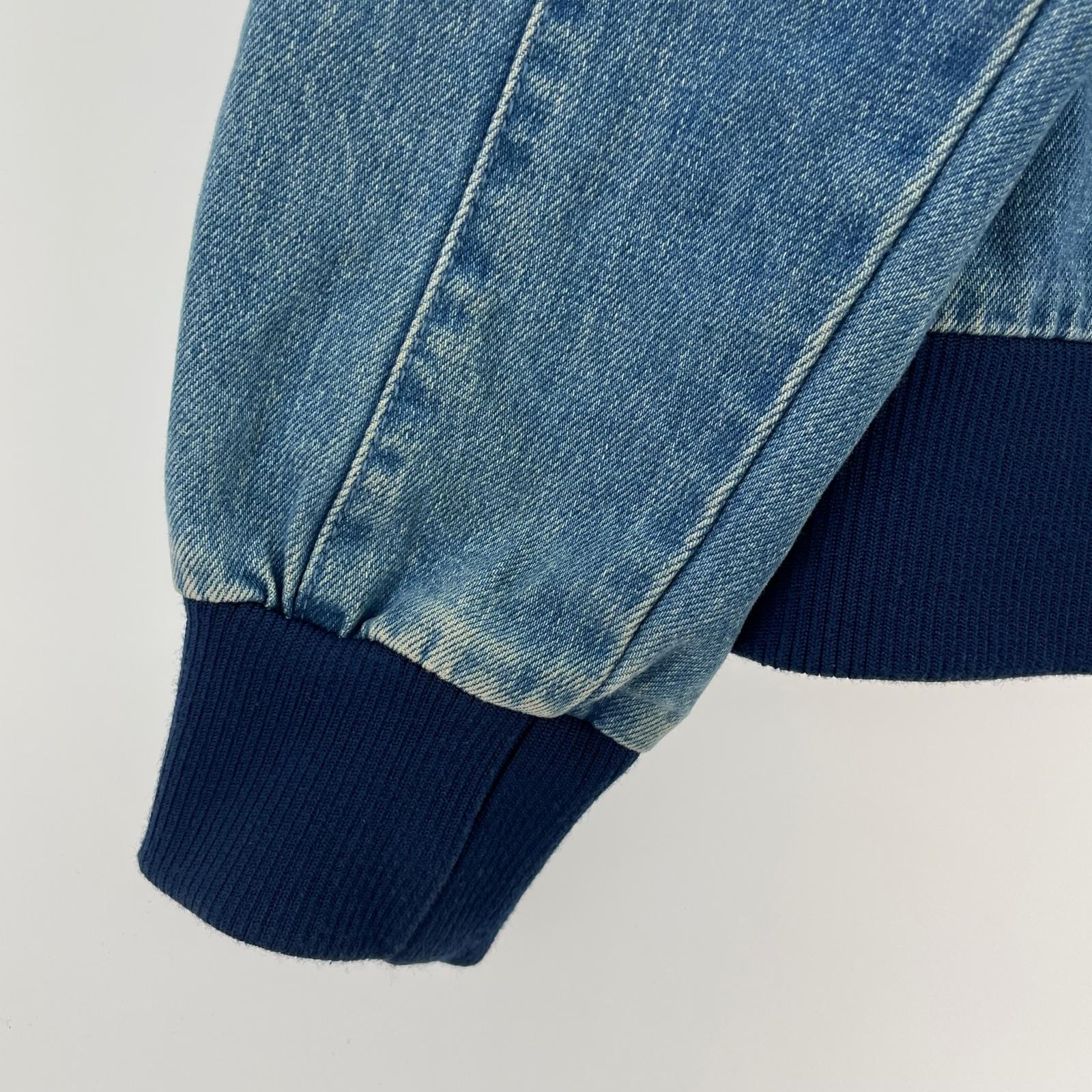 その他トップス FOREVER 21 ジップアップブルゾン M ブルー
