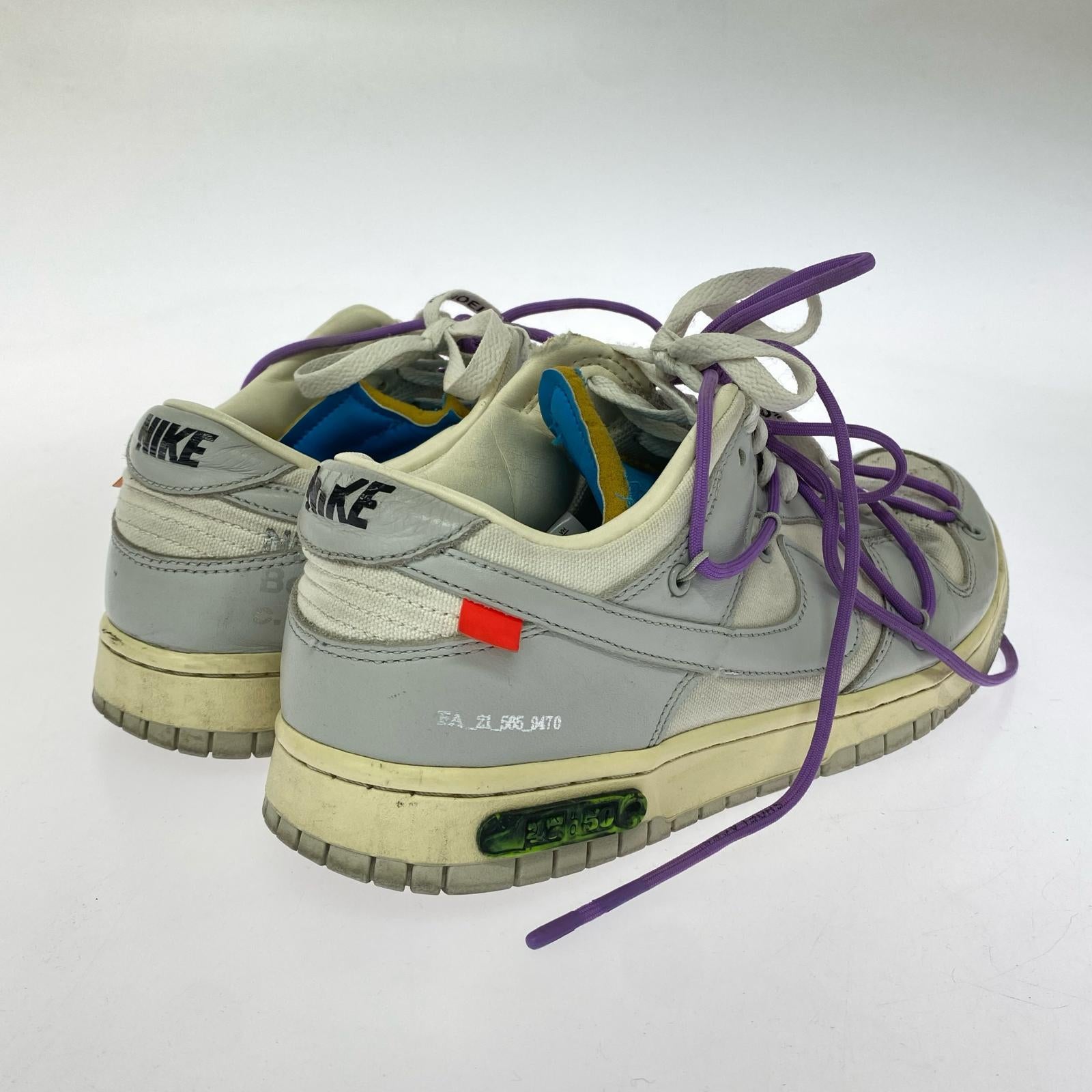 スニーカー Off-White Dunk Low 47/50 28cm DM1602-125 28cm (US10 UK9 1/2 EU46) ホワイト