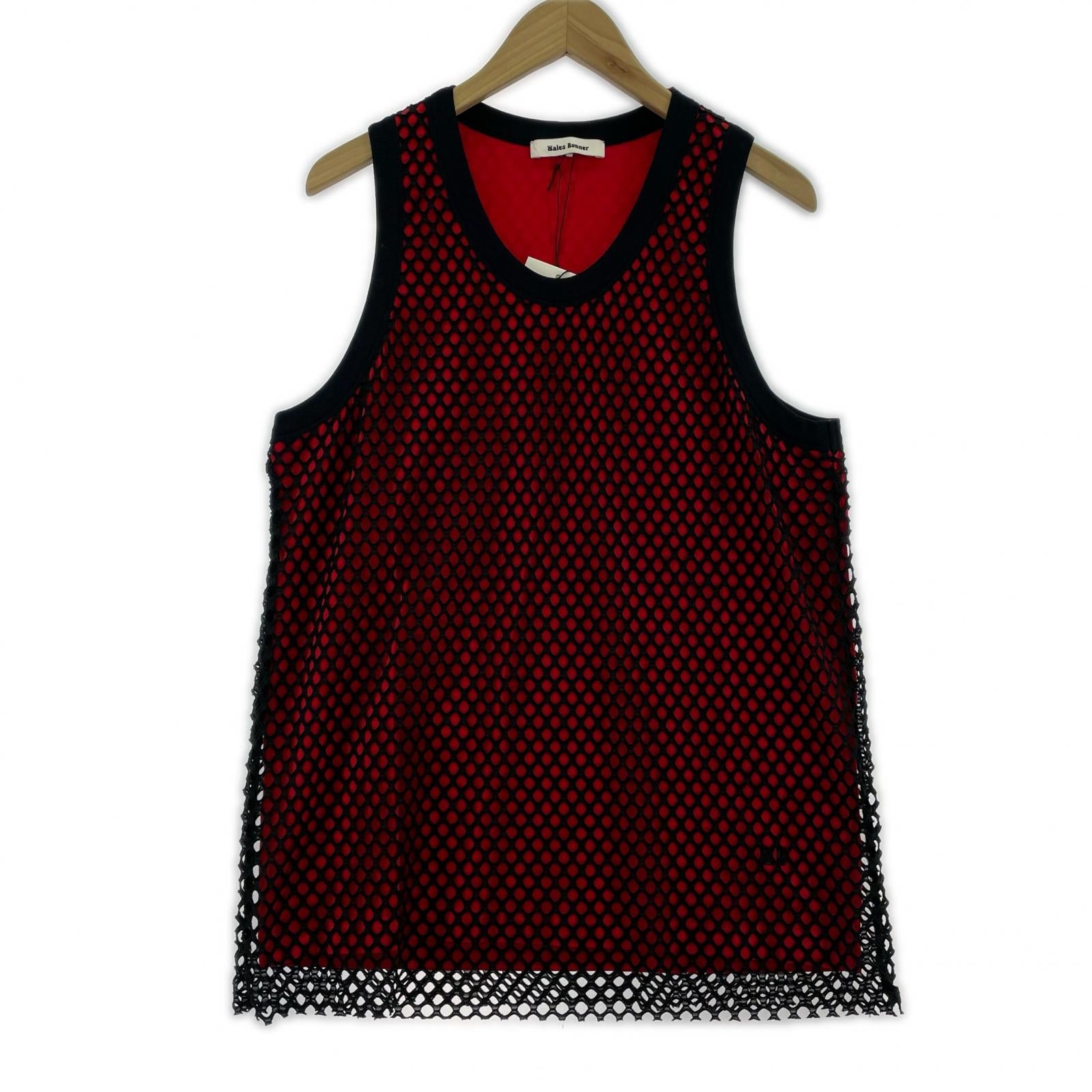 タンクトップ Record Mesh Tank Top 'Red' L L