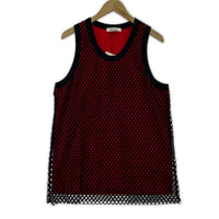タンクトップ Record Mesh Tank Top 'Red' L L