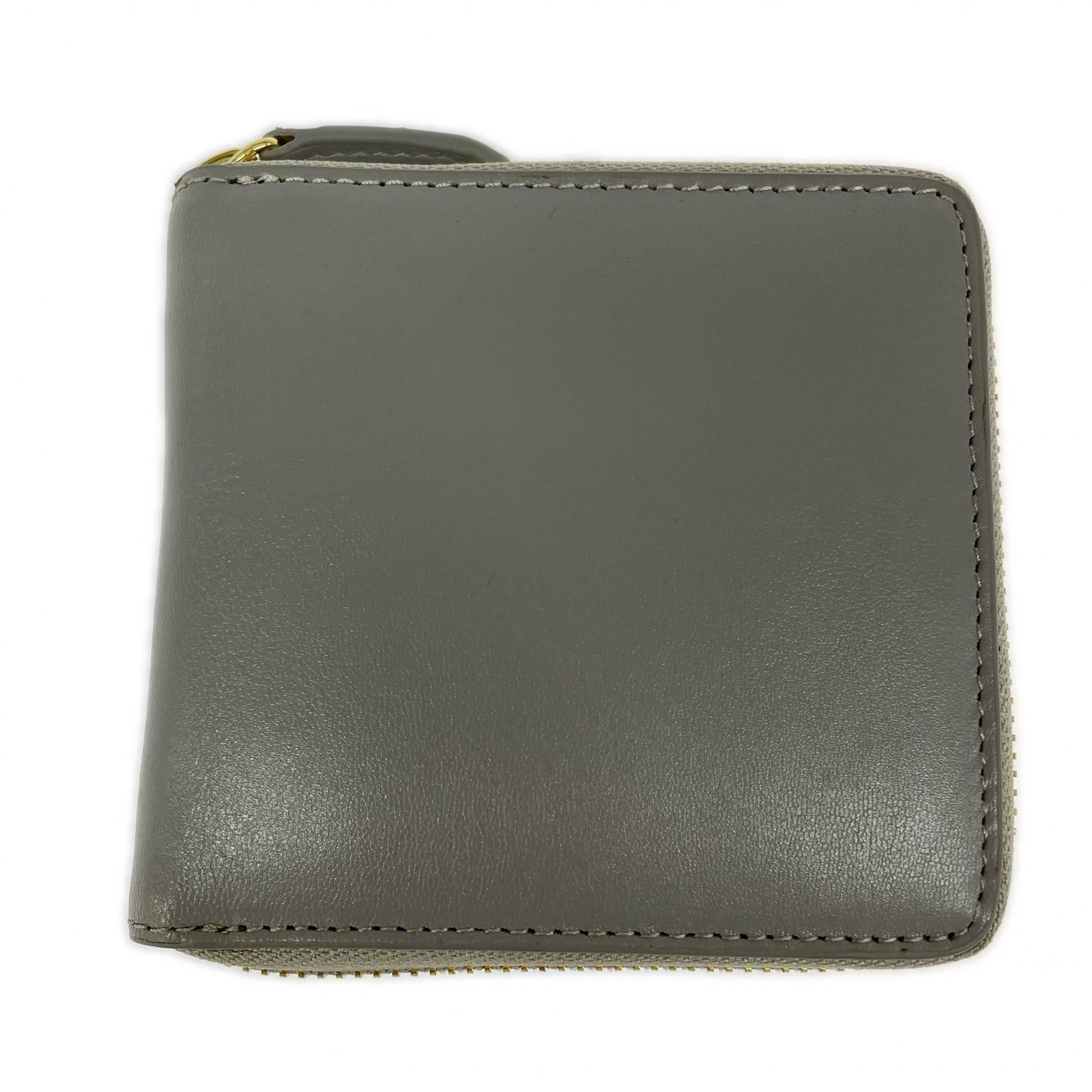 コンパクトウォレット mura ラウンドジップ GRY グレー