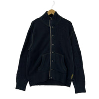 ジャケット POLO RALPH LAUREN コットンニット ボタンニットカーディガン(L) L ブラック