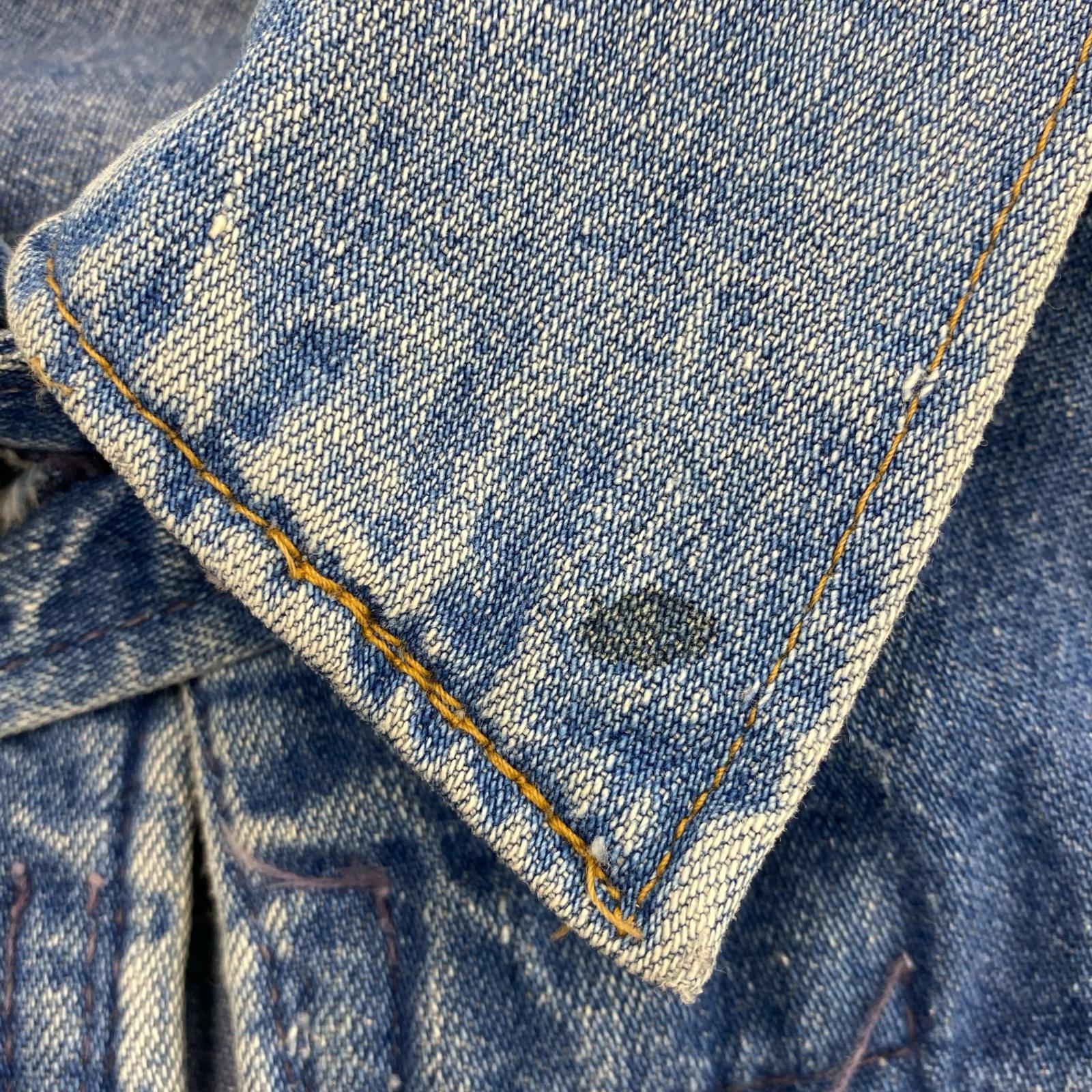 デニムジャケット MONTGOMERY WARD 101 サイズ46 ブランケットなし 46 ブルー