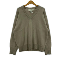 ニット Olde H&Daughter ウール Vネックニット ベージュ (10) ベージュ