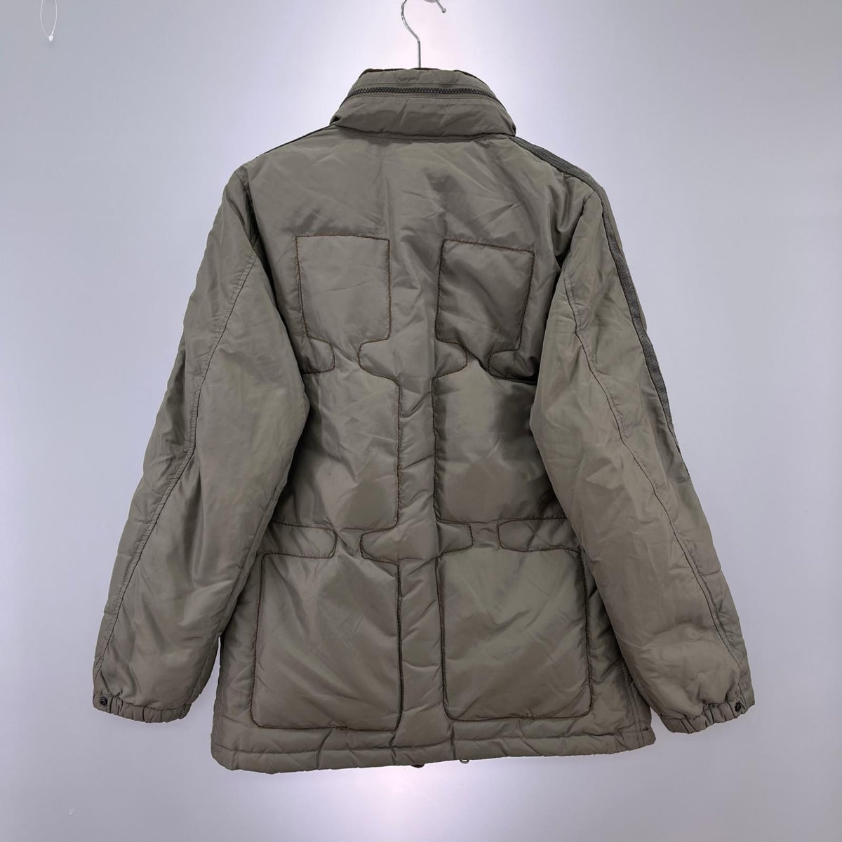 ジャケット 90s ダウンジャケット 中綿 M ブラウン