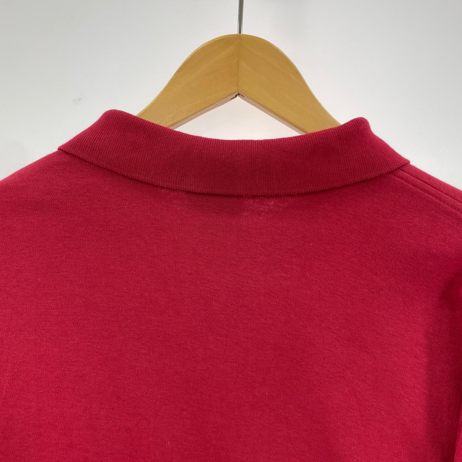 長袖Tシャツ L.L.Bean L/Sコットンポロ 赤 レッド