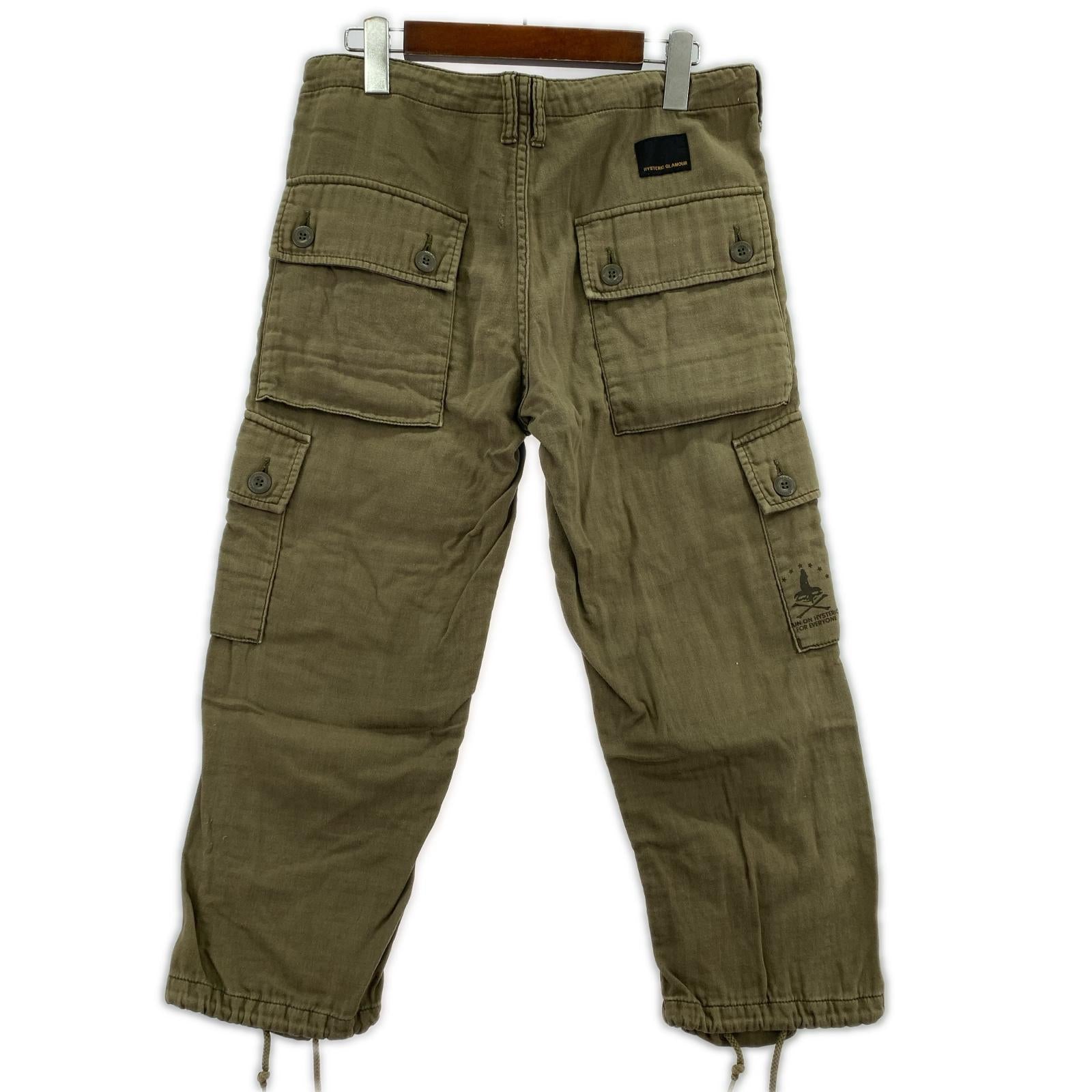 パンツ HYSTERIC GLAMOUR カーゴパンツ M カーキ M カーキ