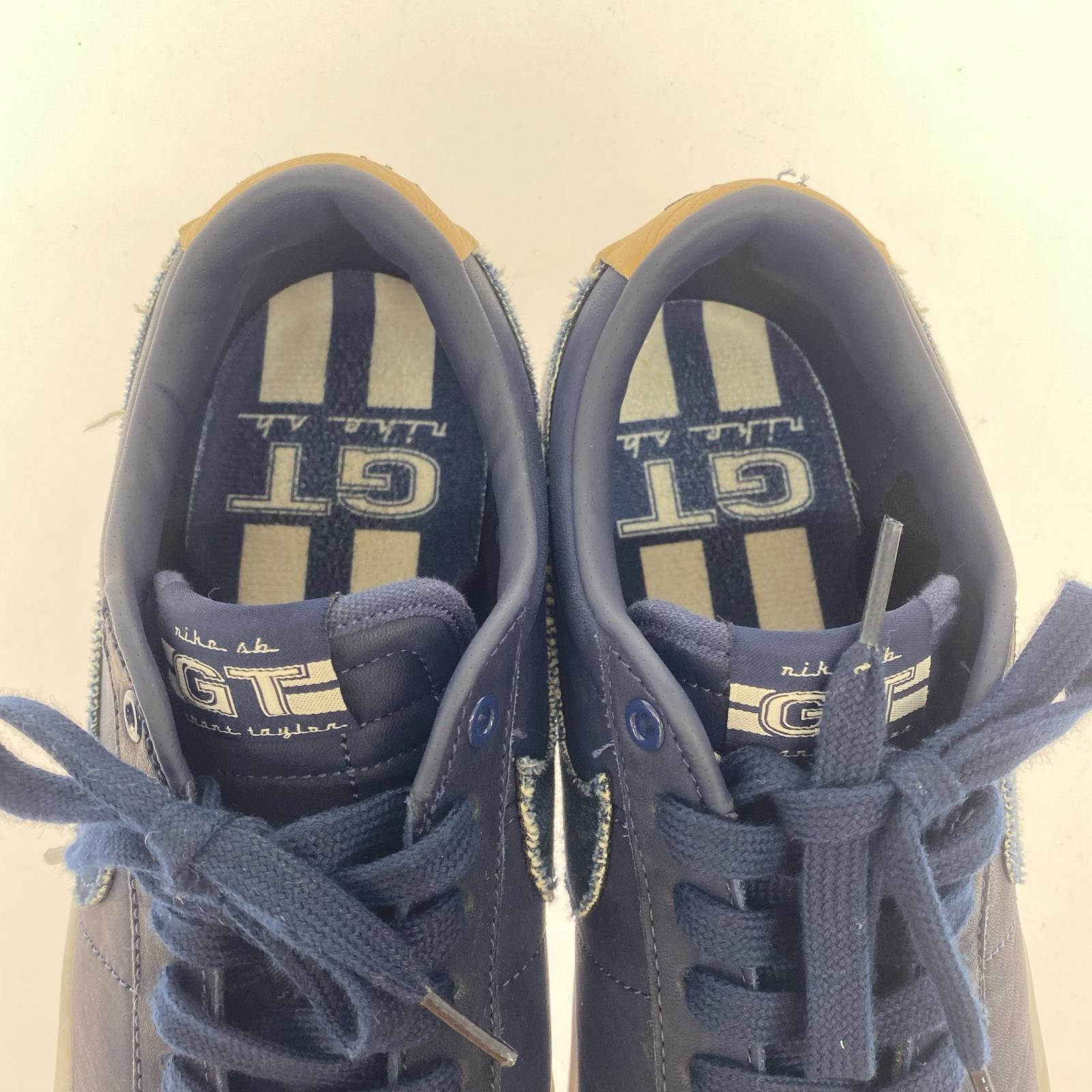 スニーカー BLAZER LOW GT PRO PRM DM8890-400 27.5cm (US9 1/2 UK9 EU45) ネイビー
