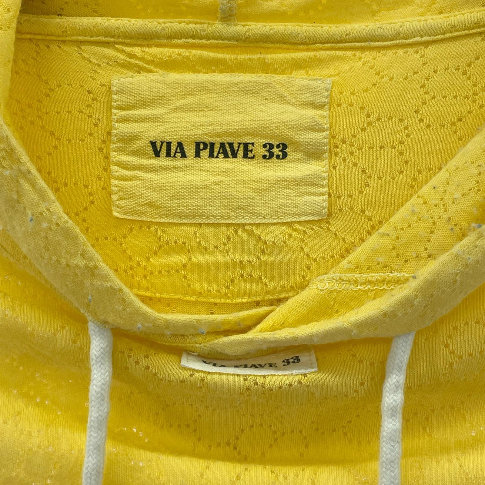 パーカー VIA PIAVE 33 LONG-SLEEVE DAISY HOOD (3) 3 イエロー