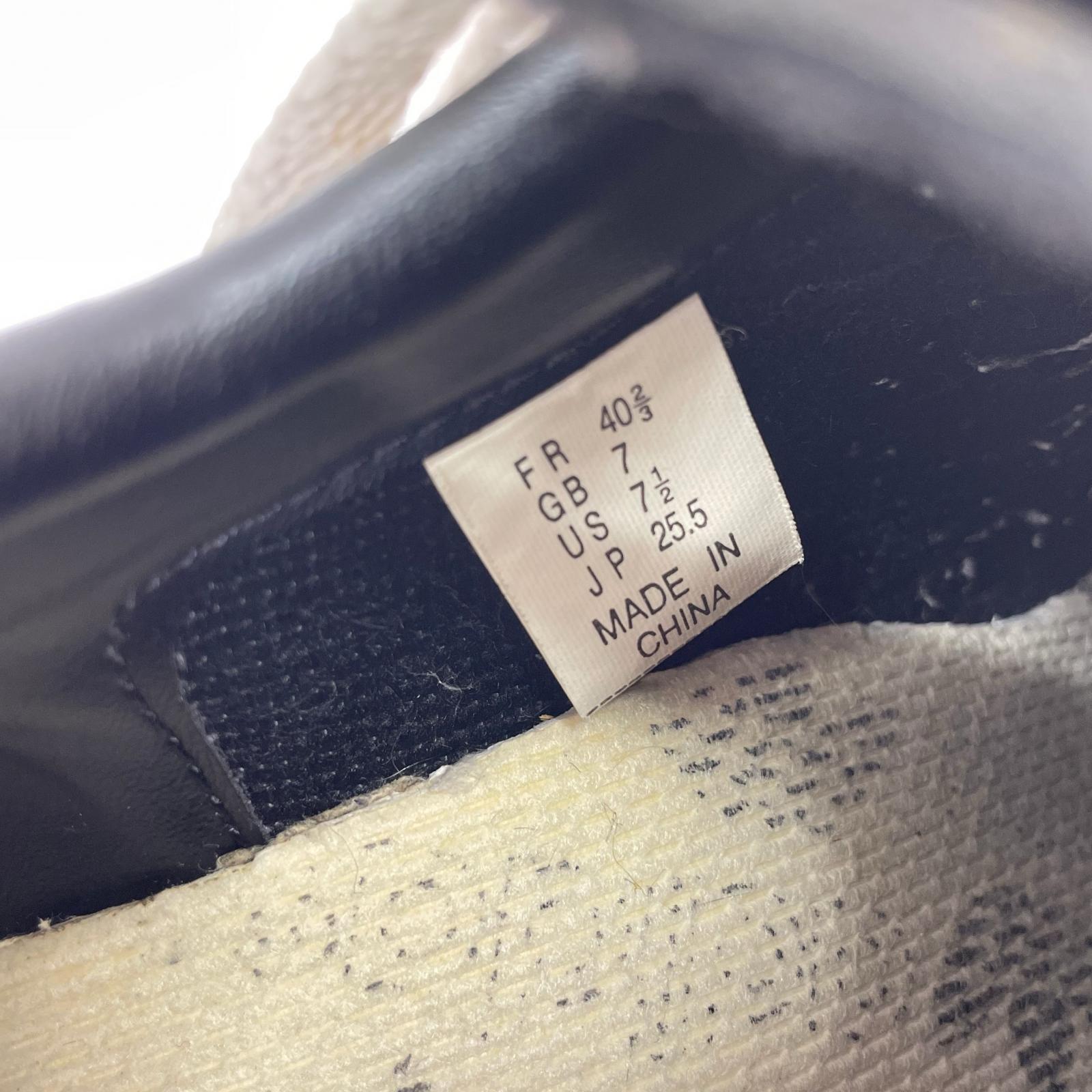 スニーカー 34770 25.5cm (US7 1/2 UK7 EU41) ブラック