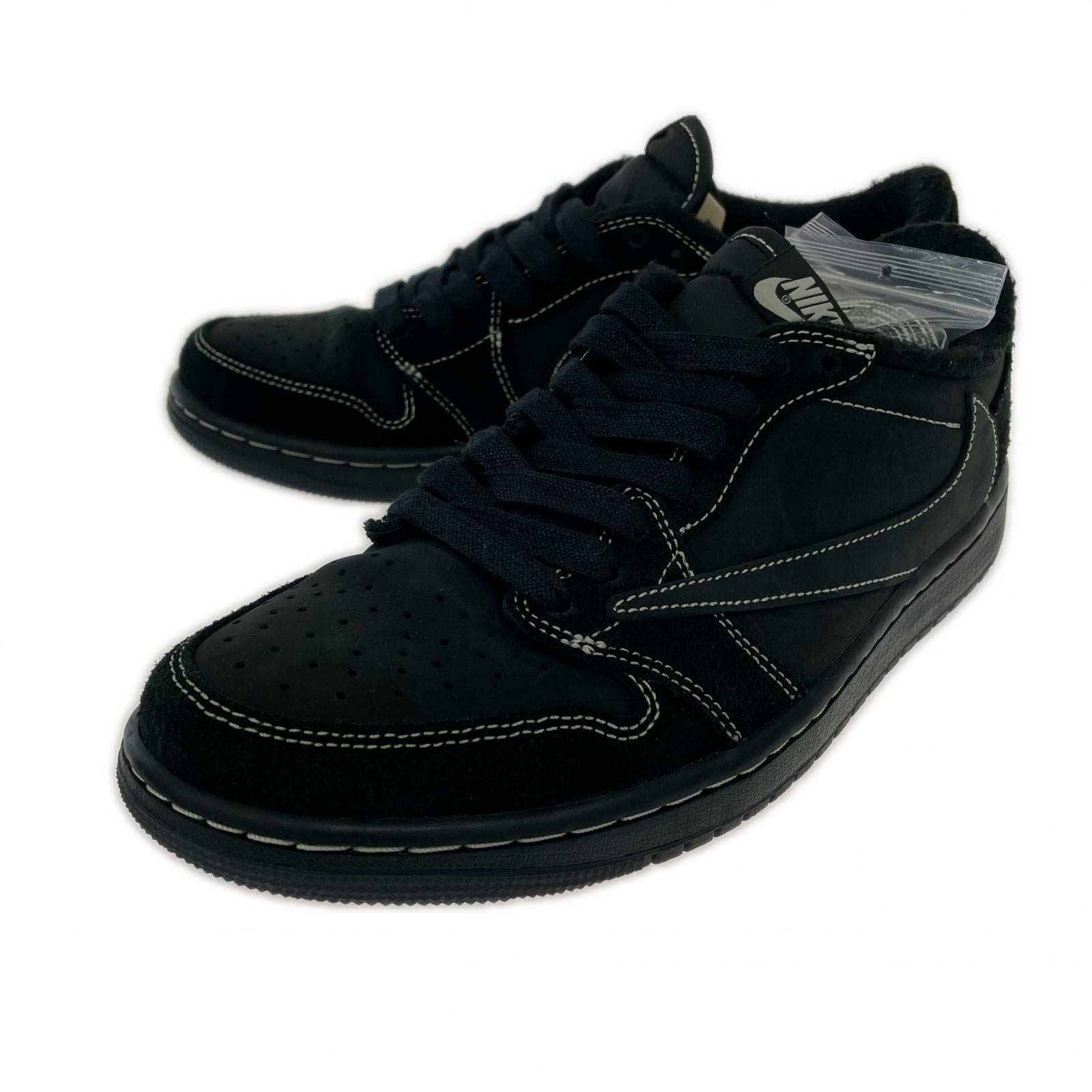 スニーカー ×Travis Scott Air Jordan 1 Low OG SP 26.5cm (US8 1/2 UK8 EU43) ブラック