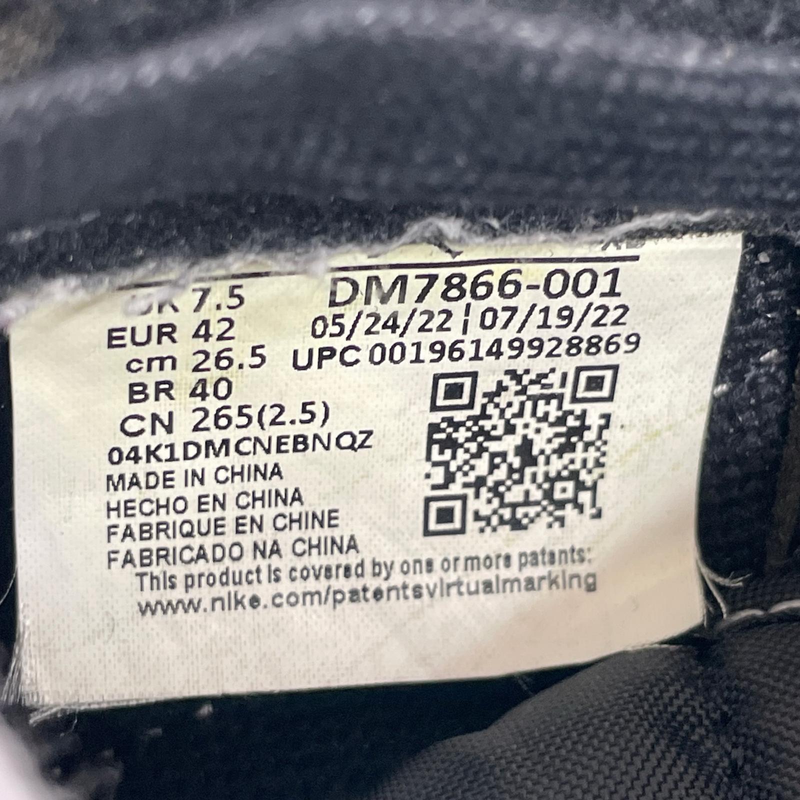 スニーカー ×Travis Scott Air Jordan 1 Low OG SP 26.5cm (US8 1/2 UK8 EU43) ブラック