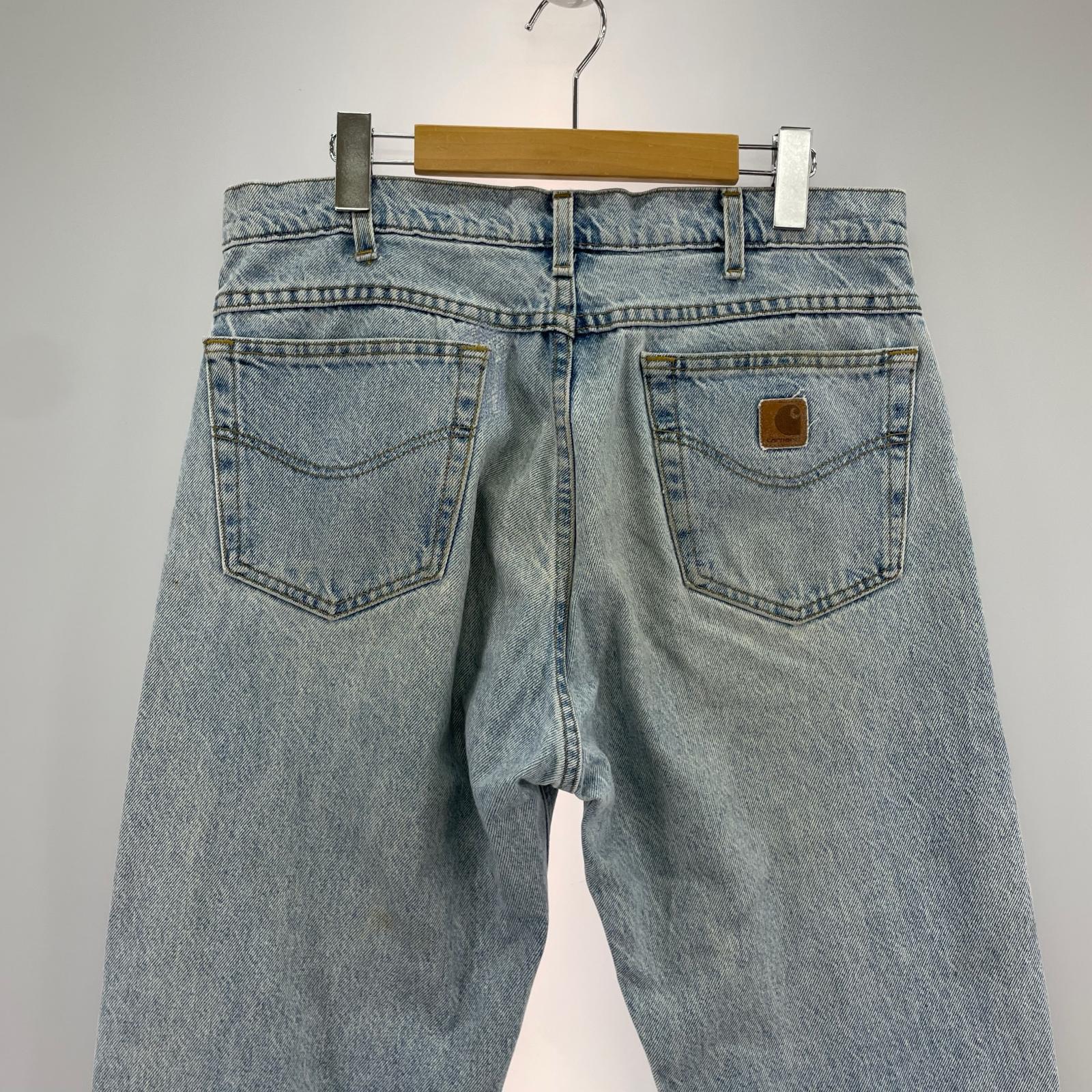 デニムパンツ Carhartt 80s USA製 デニム W34