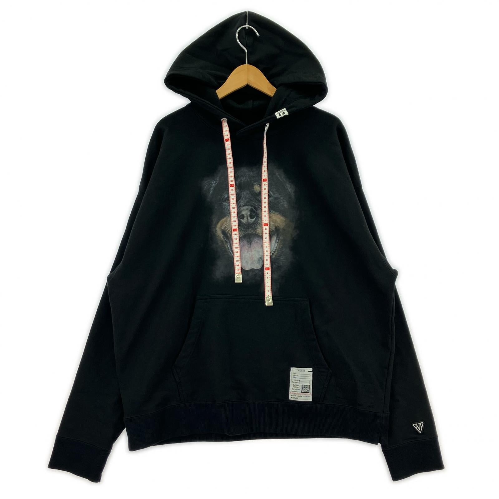 パーカー 25AW Dog Printed Hoodie 48 ブラック