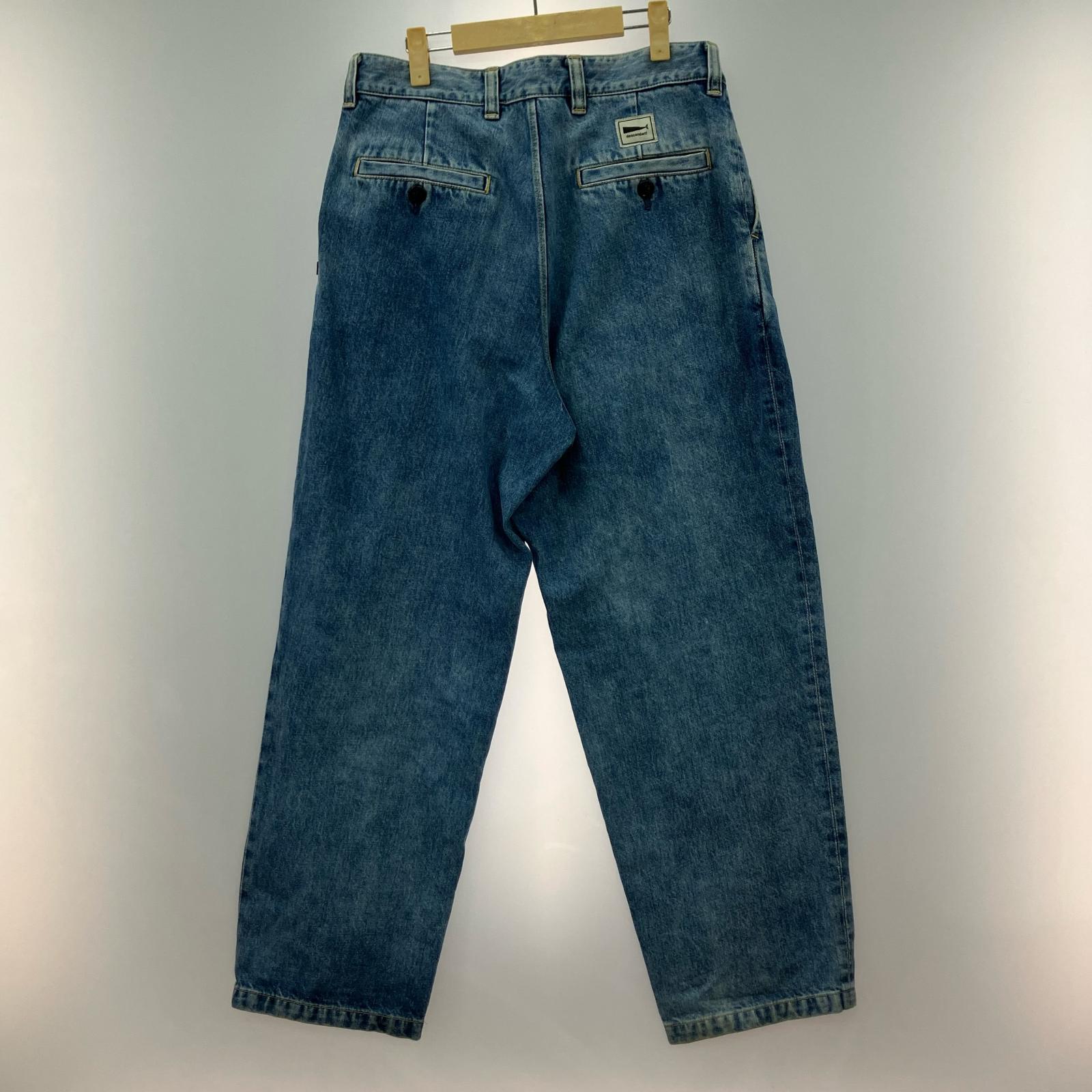 デニムパンツ DESCENDANT DC-3 WIDE DENIM PANTS (2) 2
