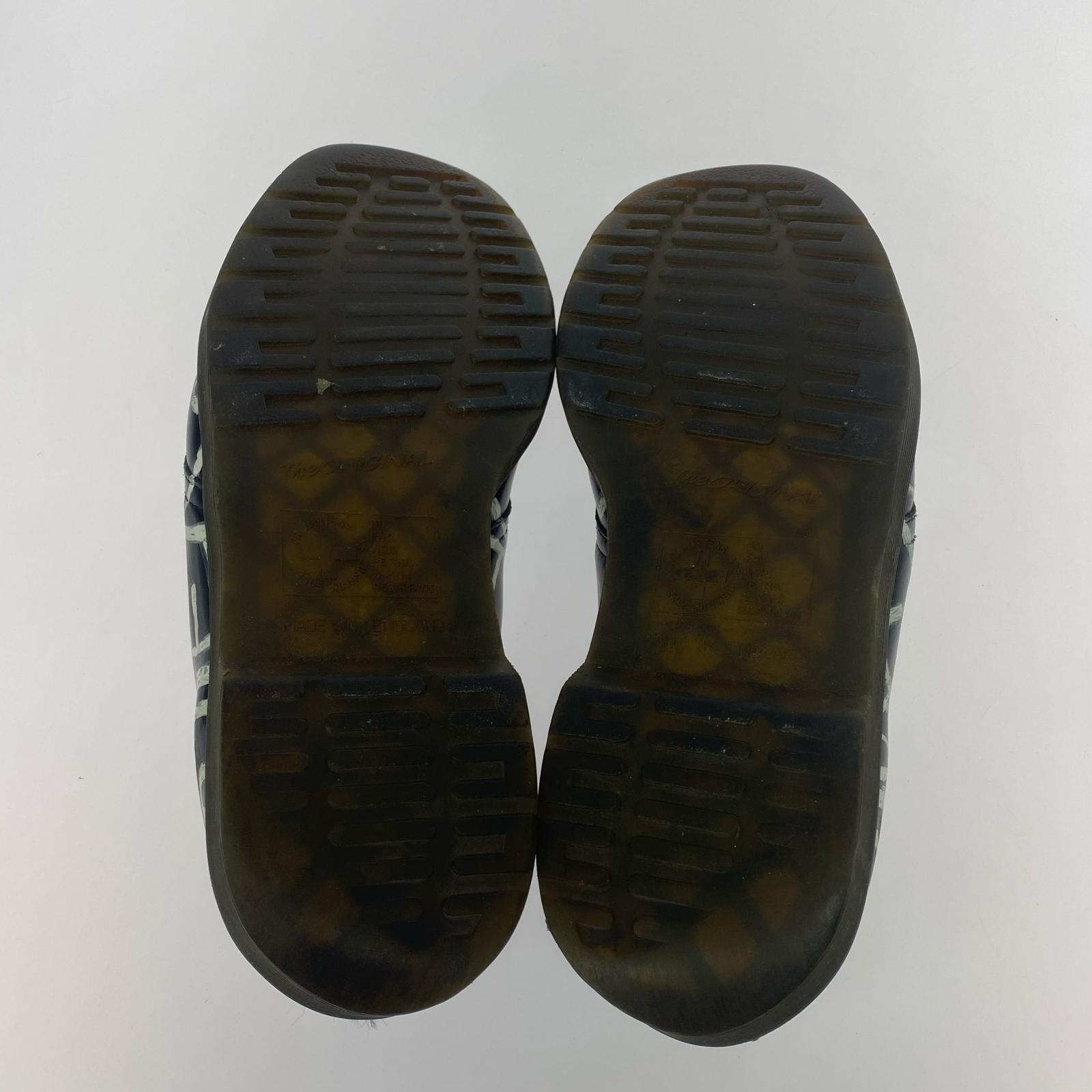 シューズ HOMME DEUX Dr.Marttin ペイント (UK9) ブラック