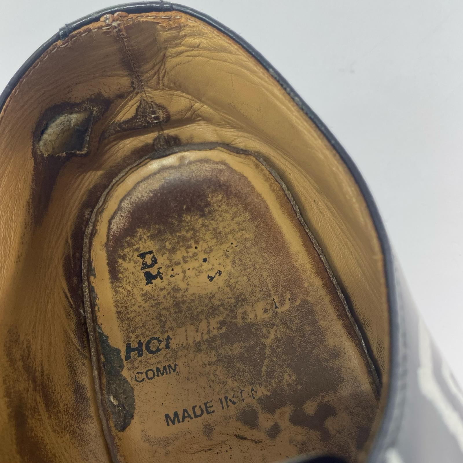 シューズ HOMME DEUX Dr.Marttin ペイント (UK9) ブラック