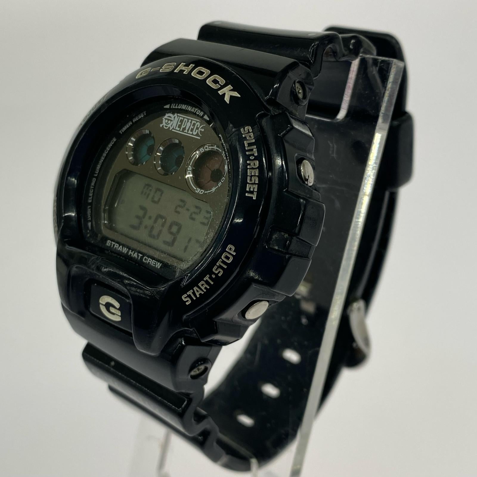 腕時計 DW-6900FS ONEPIECE 麦わらの一味 ブラック