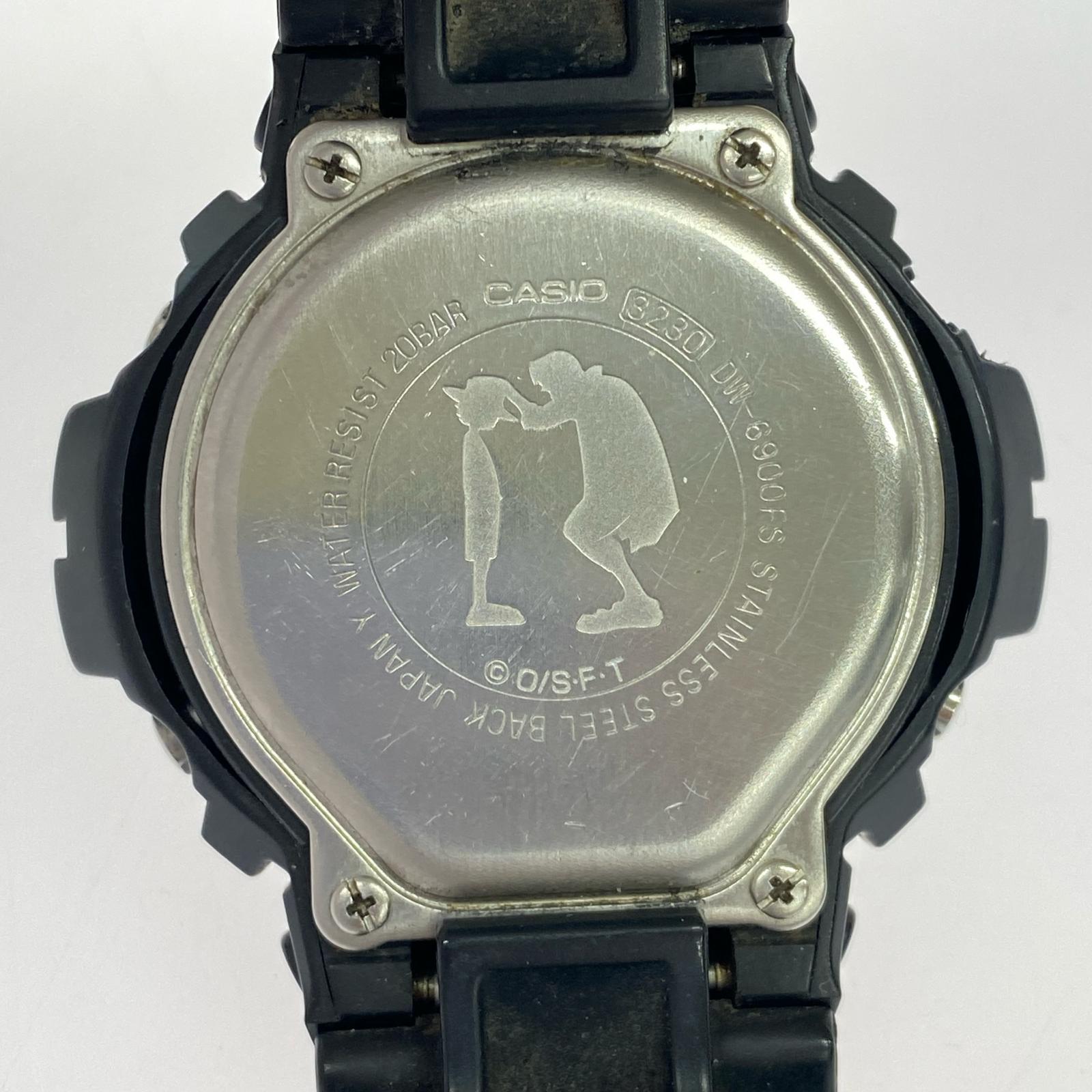 腕時計 DW-6900FS ONEPIECE 麦わらの一味 ブラック