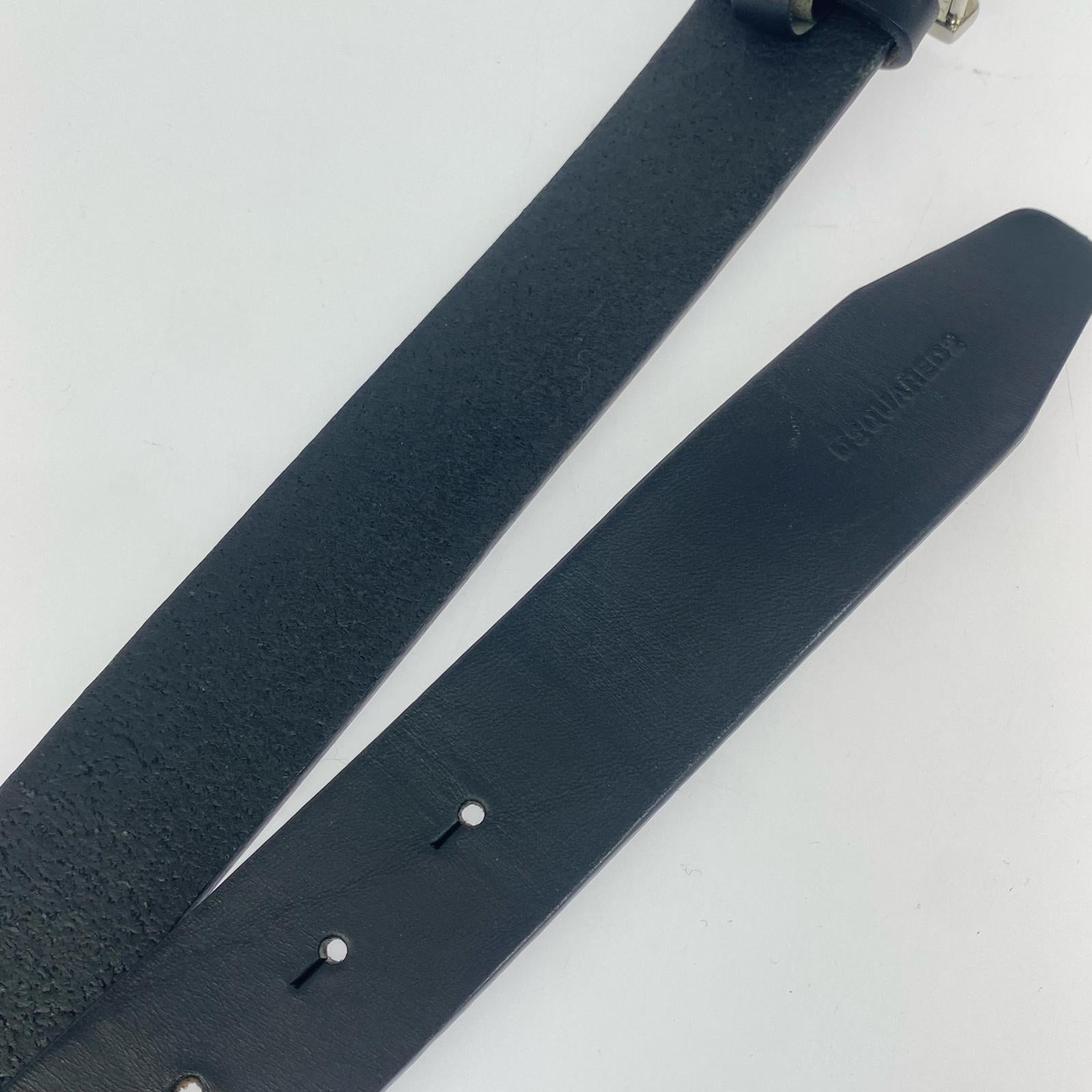 その他アクセサリー ICON レザーベルト 黒 ブラック
