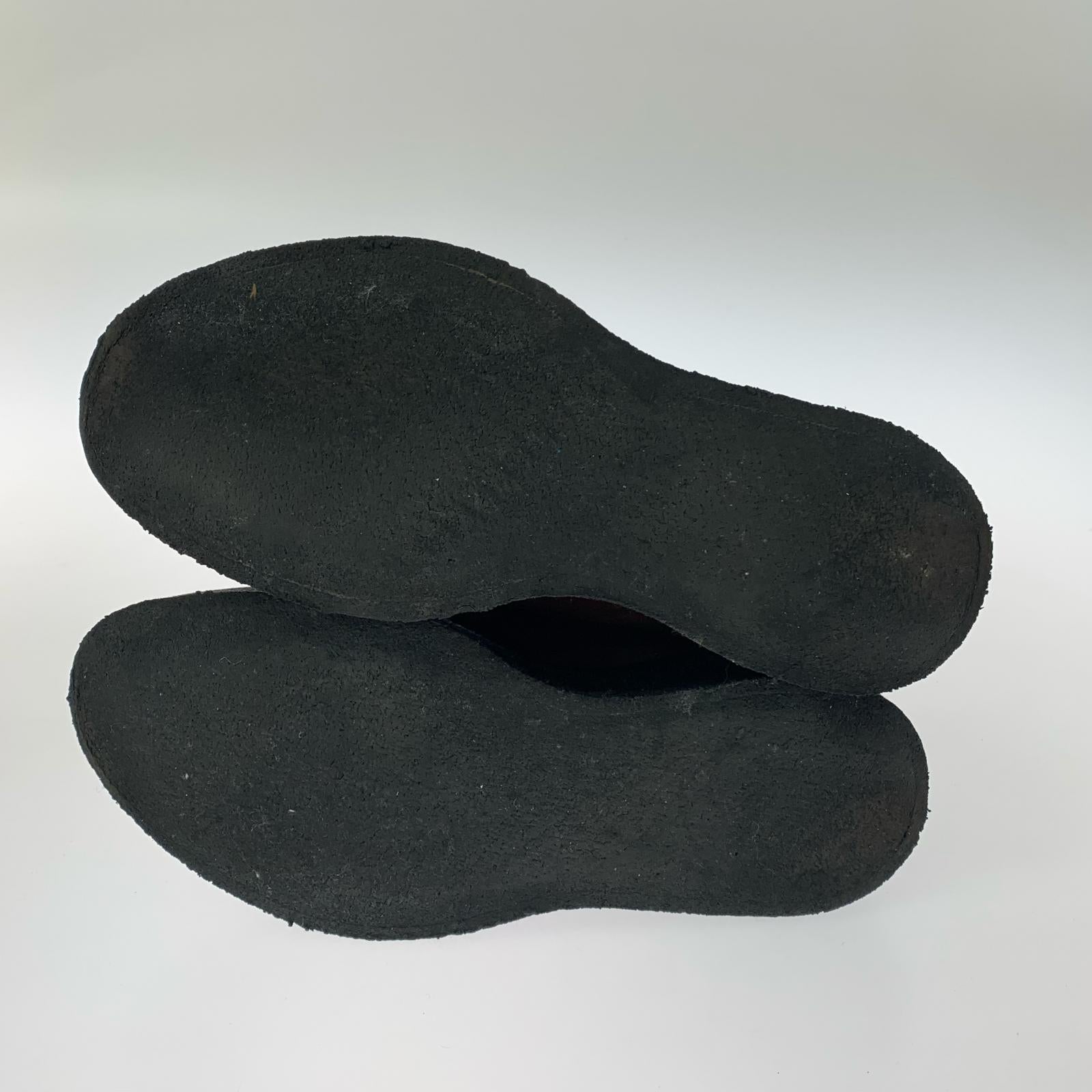 シューズ DOUBLE MONK STRAP SHOES (7) ブラウン