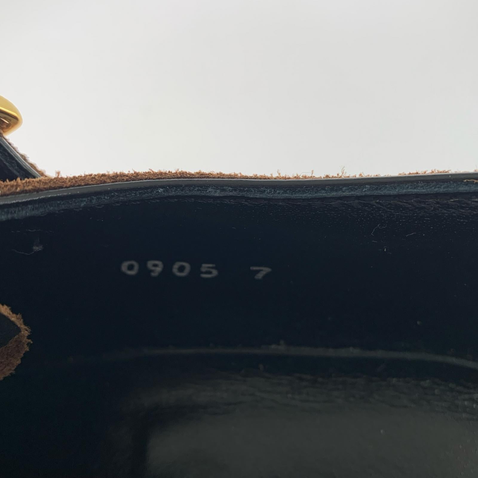 シューズ DOUBLE MONK STRAP SHOES (7) ブラウン