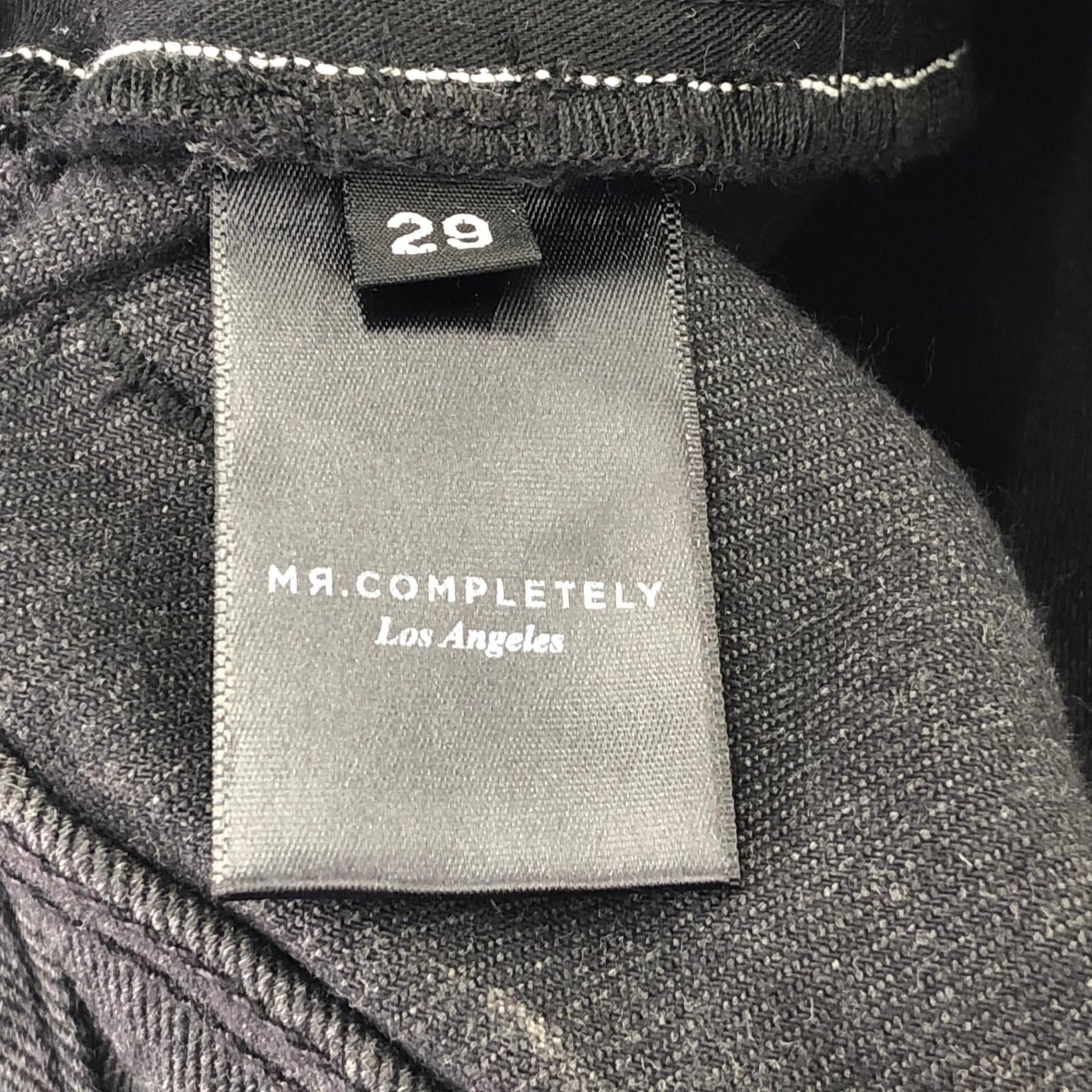 デニムパンツ USA製 Mr.Completely 29 ブラック