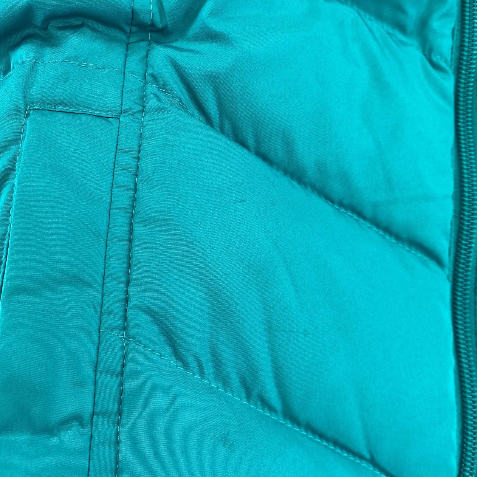 ダウンベスト lands end/Puffer Vest Jacket M ブルー