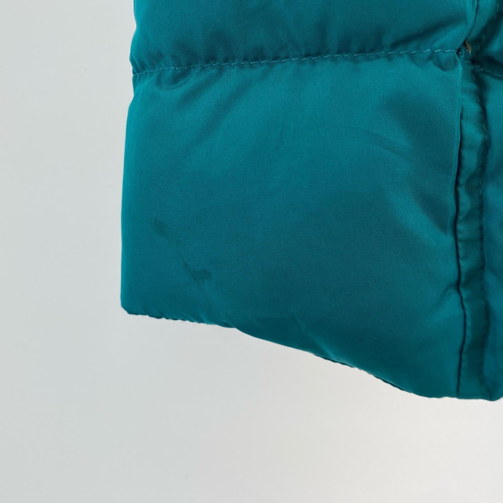 ダウンベスト lands end/Puffer Vest Jacket M ブルー