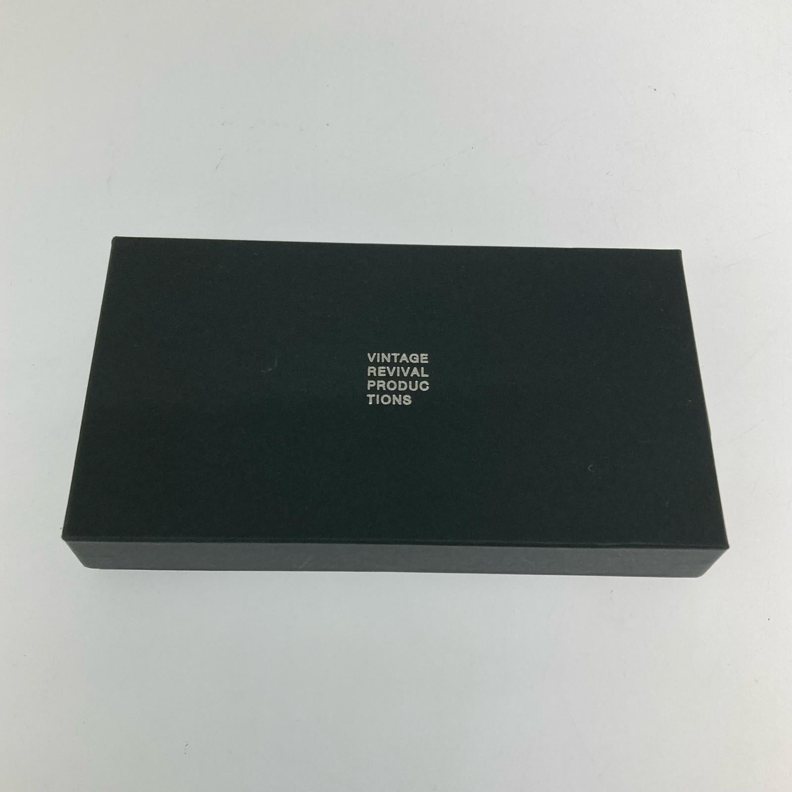 長財布 vintage revival productions loneo 長財布 レザー 黒 ブラック