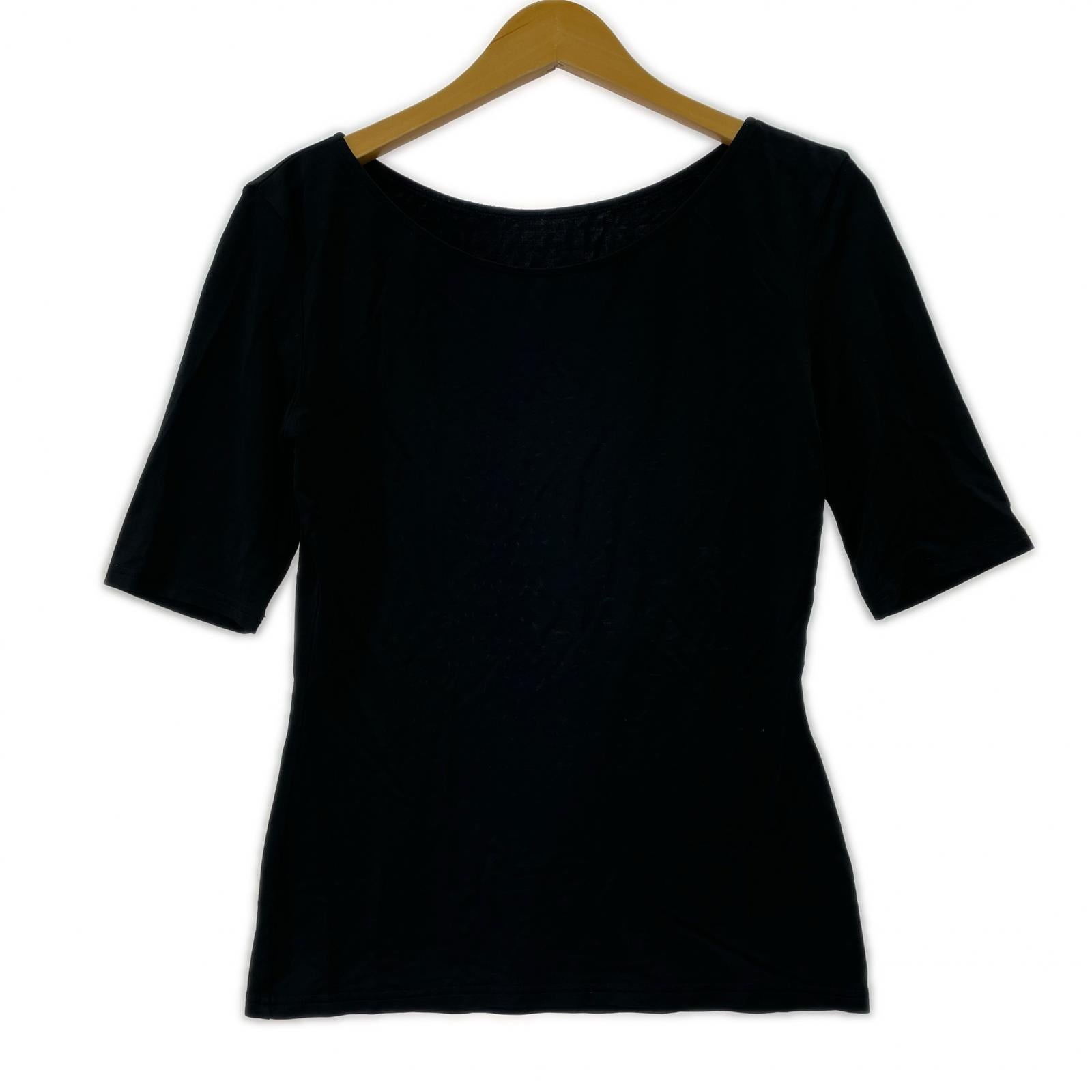 半袖Tシャツ +NOIR/SS/黒 3 ブラック