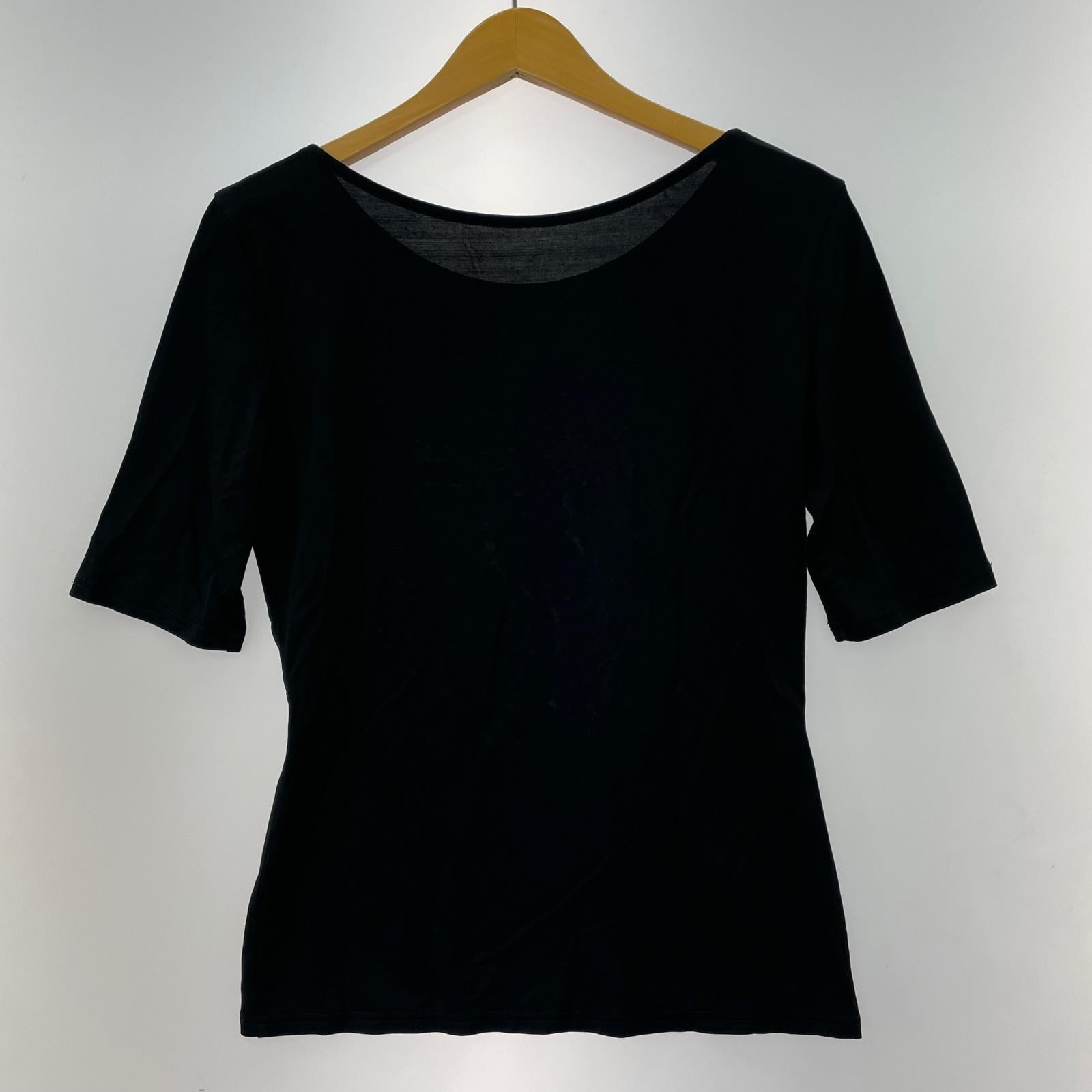 半袖Tシャツ +NOIR/SS/黒 3 ブラック